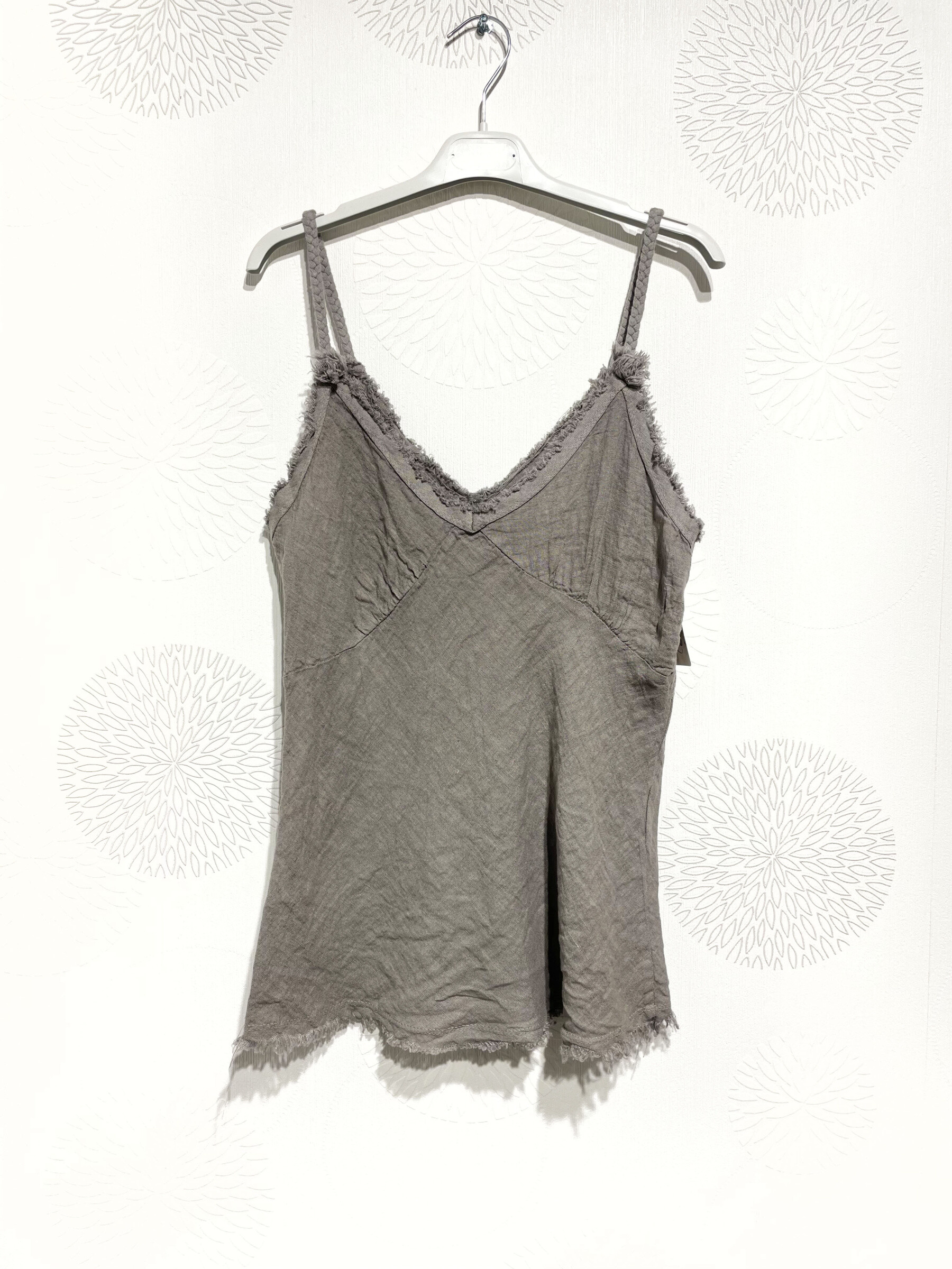 Grossista D&L CREATION - V -Ceck Tiddle in Linen T36 a T40