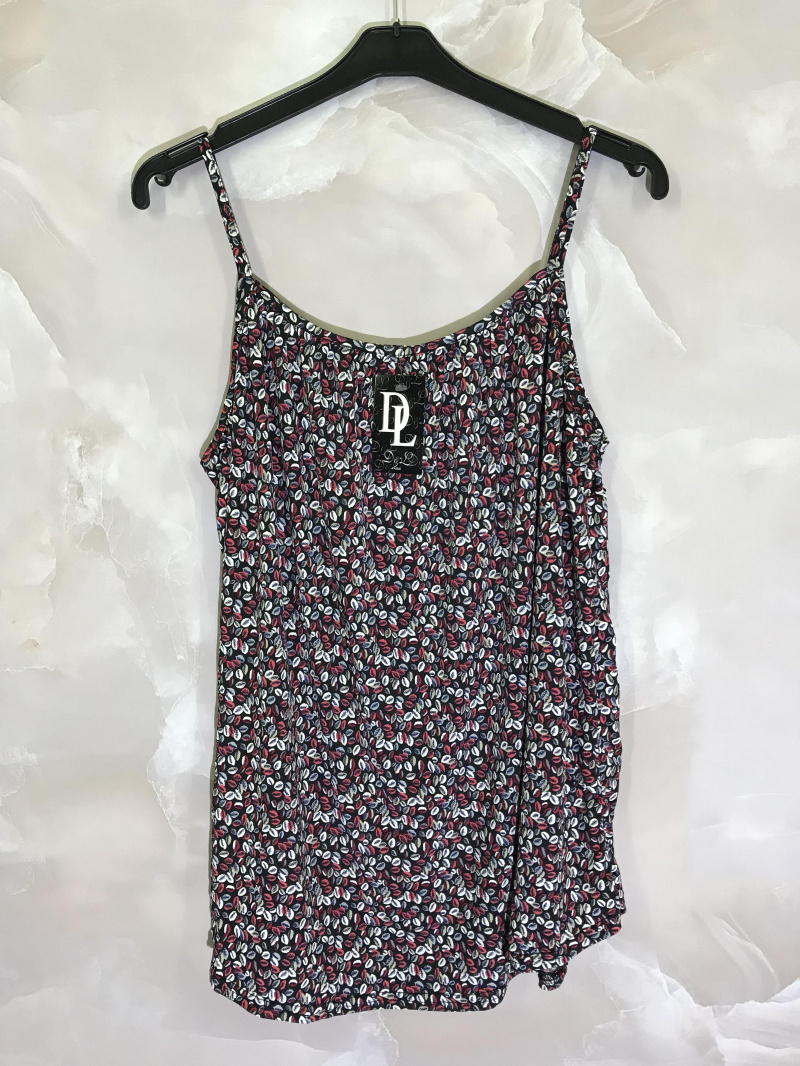 Mayorista D&L CREATION - Camiseta sin mangas con estampado de cristales