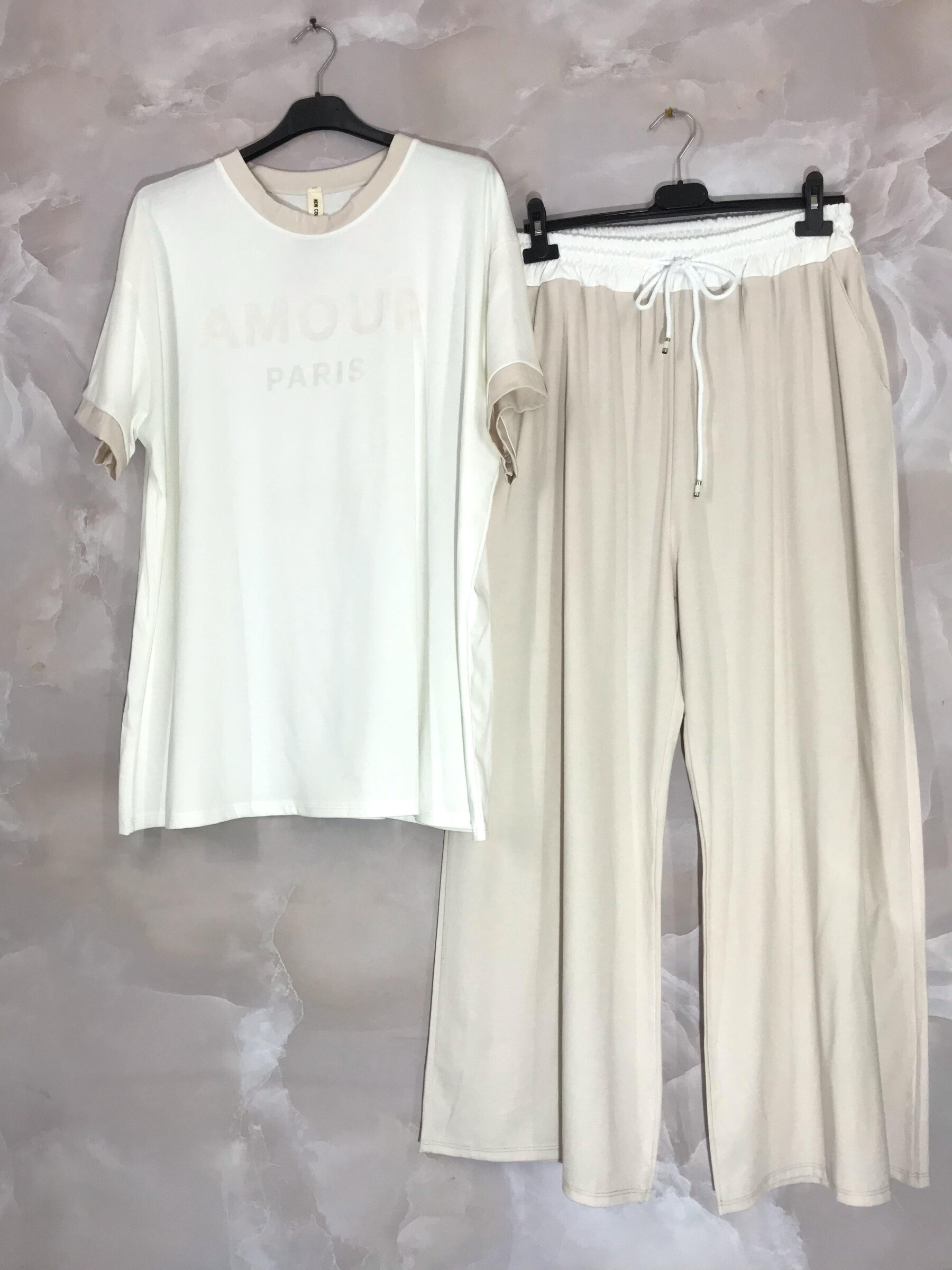 Mayorista D&L CREATION - Camiseta Relajada Set In Love for Paris T40 a T52