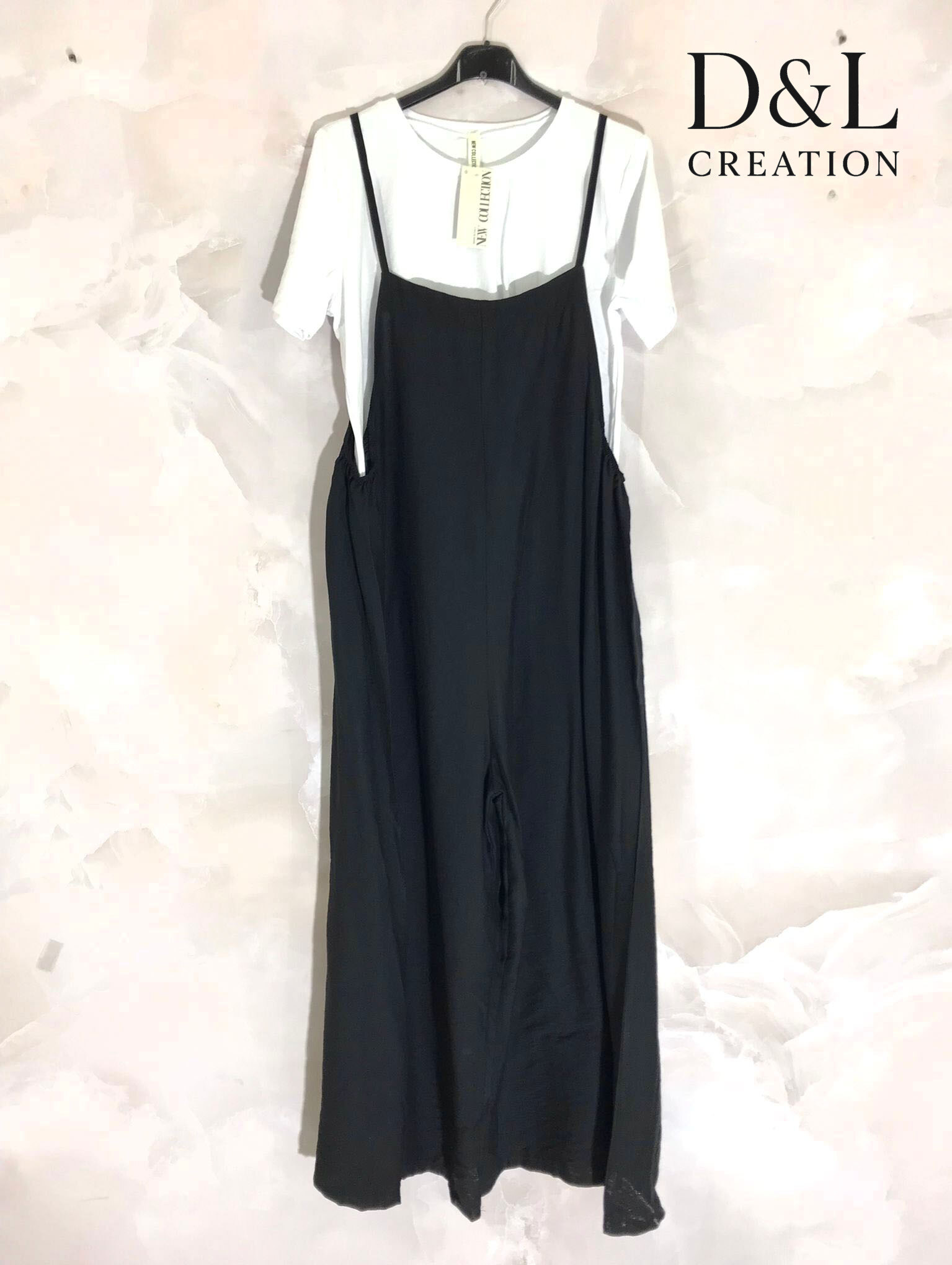 Grossiste D&L CREATION - Combinaison avec t-shirt T38 à T48
