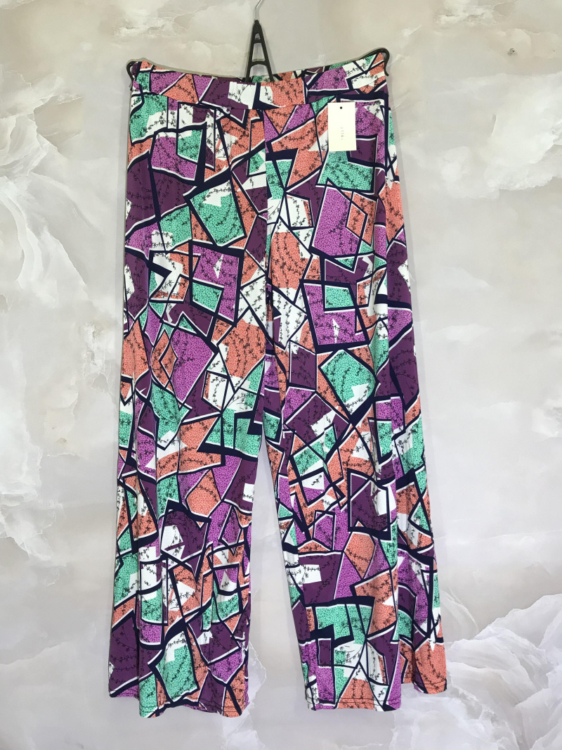 Grossista D&L CREATION - Pantaloni stampati con cristalli