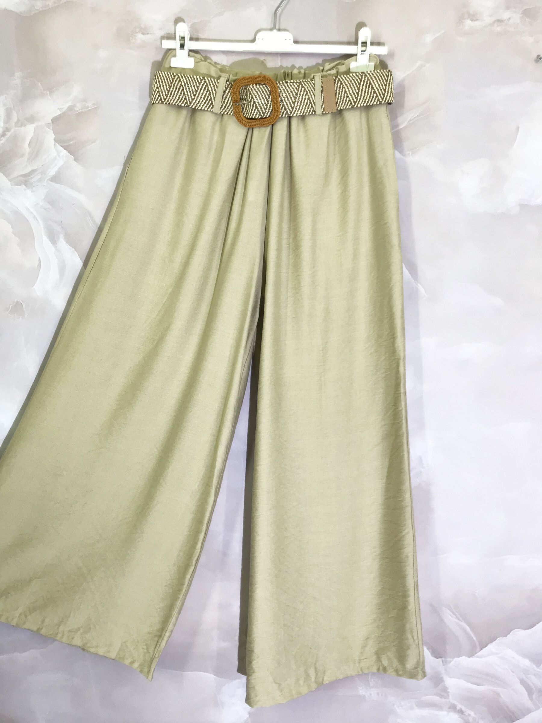 Wholesaler D&L Creation - Trousers with pockets and elastic waistband