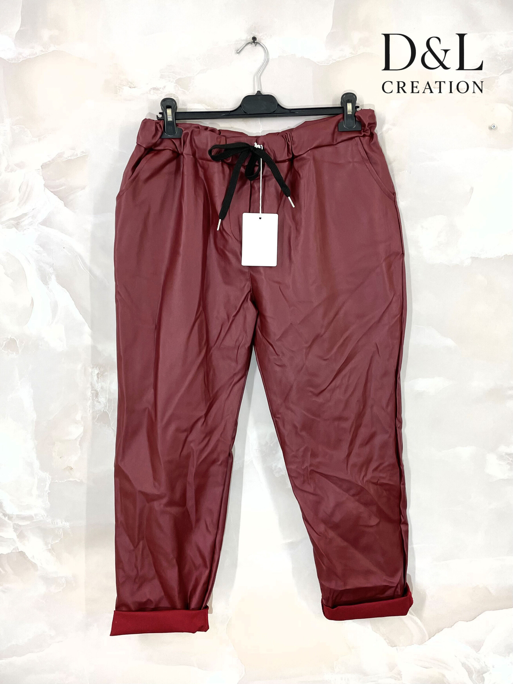Großhändler D&L CREATION - Kunstlederhose Größen 38 bis 48