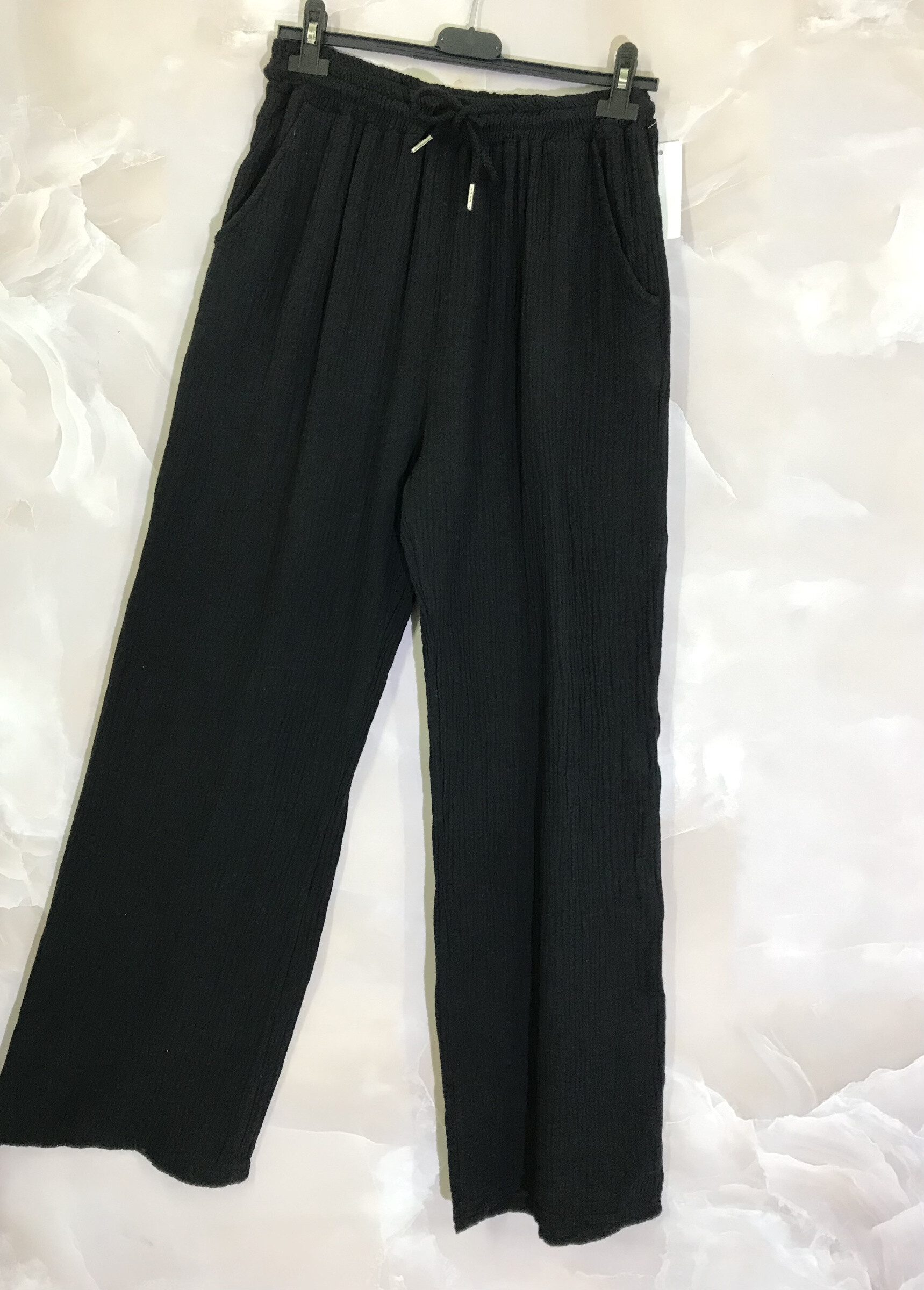 Wholesaler D&L CREATION - Cotton double gauze pants