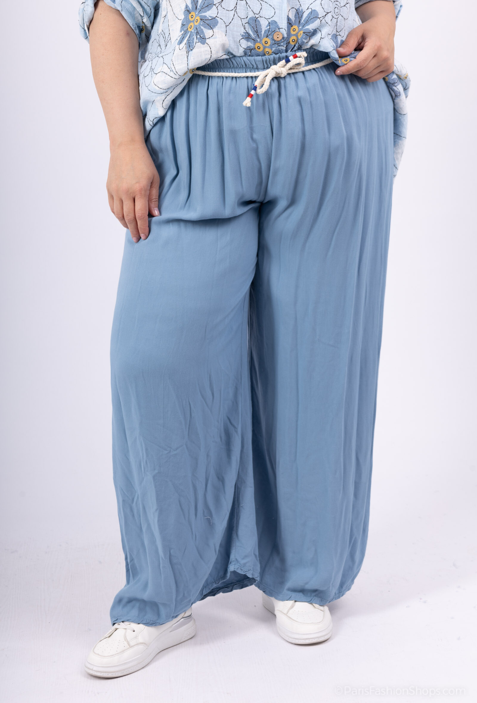 Mayorista D&L CREATION - Pantalón ancho con cordón