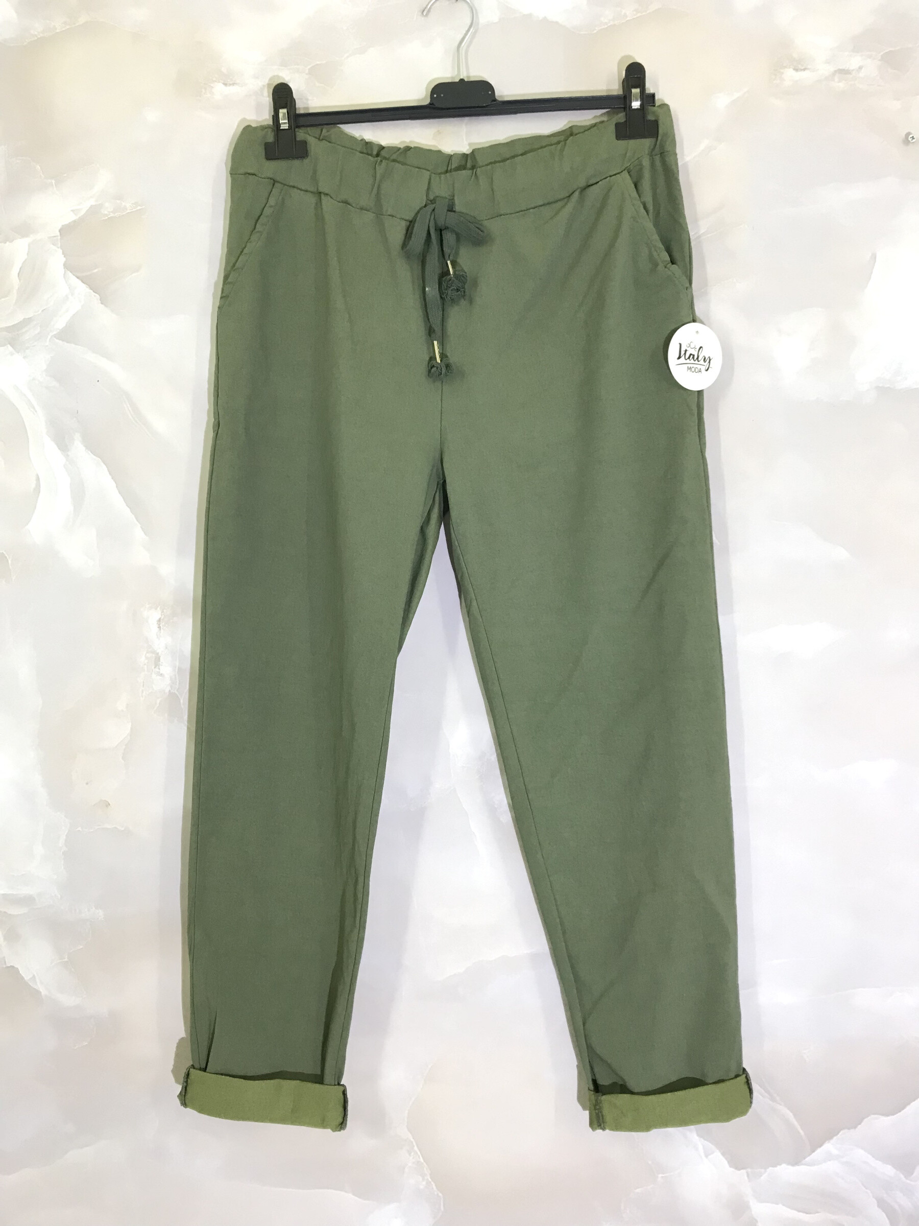 Mayorista D&L CREATION - Pantalones mágicos gran tamaño de estiramiento extra