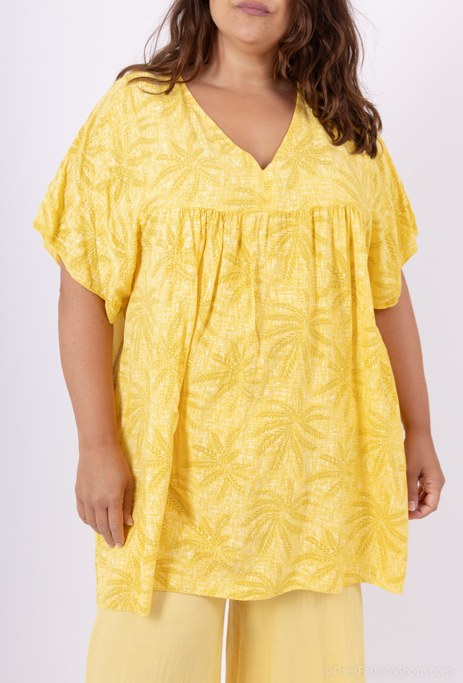Mayorista D&L CREATION - Vestido corto V -Collar T38 a T52