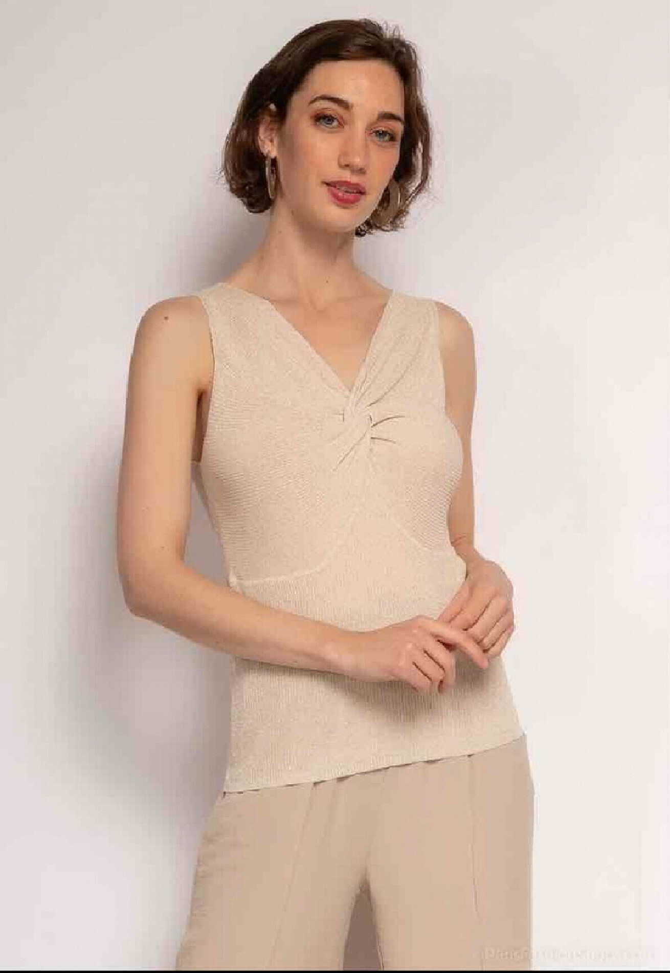 Grossista D&Z Fashion - Canotta top lurex noue iridescent