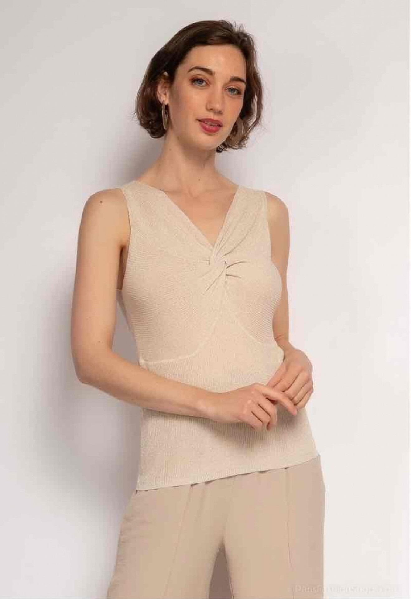 Grossista D&Z Fashion - Canotta top lurex noue iridescent