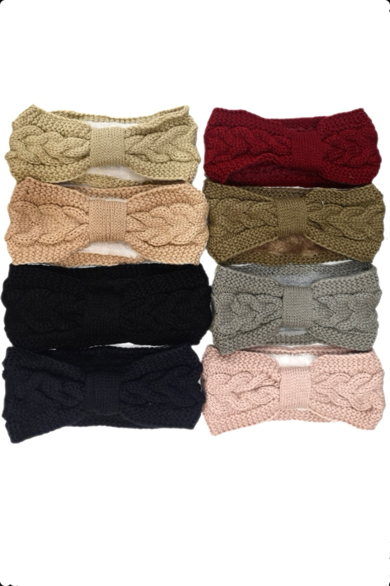 Grossiste Da Fashion - Serre tête bandeau acrylique avec doublure intérieur