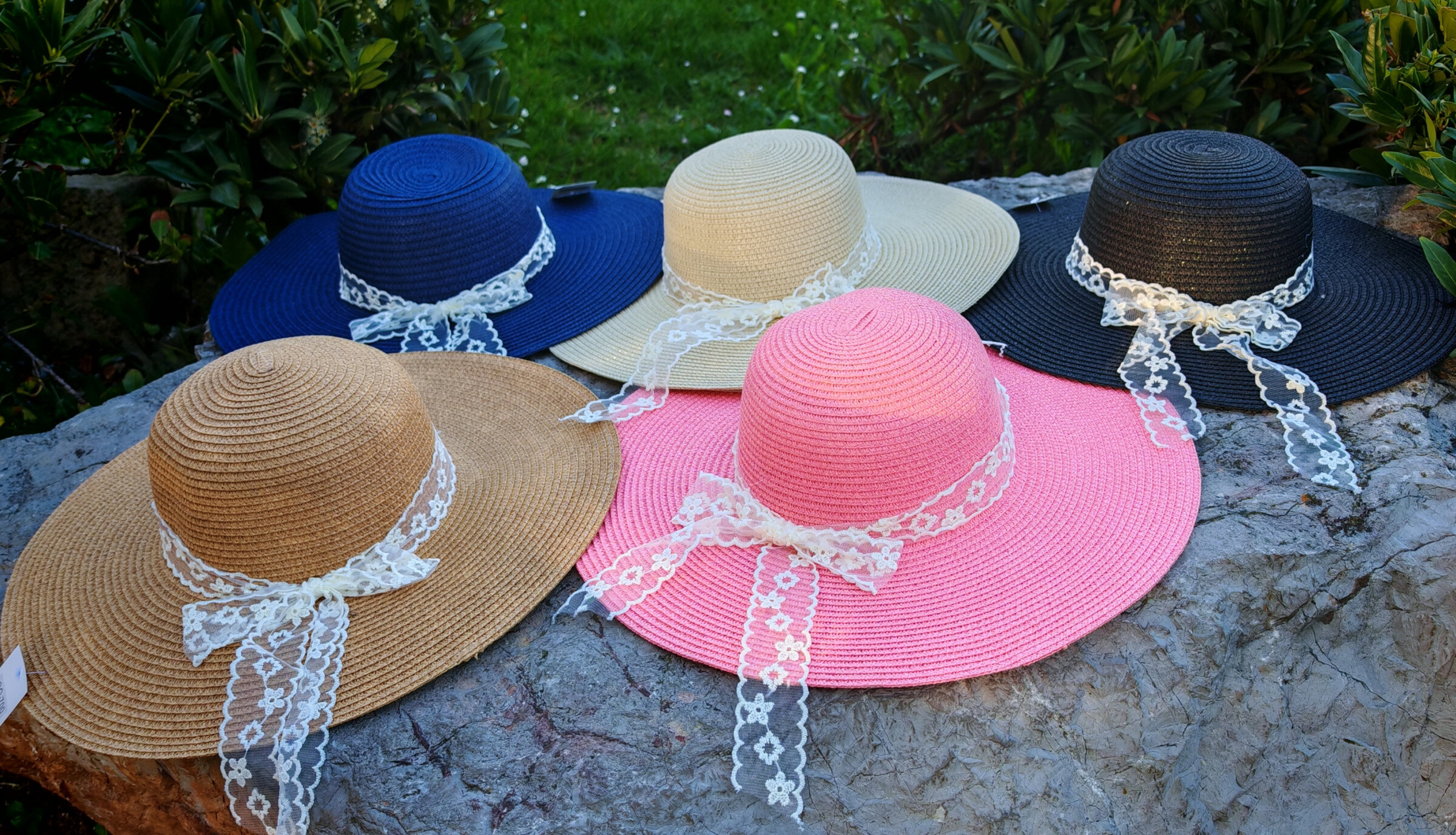 Großhändler Da Fashion - Uni Capeline Ribbon Blume