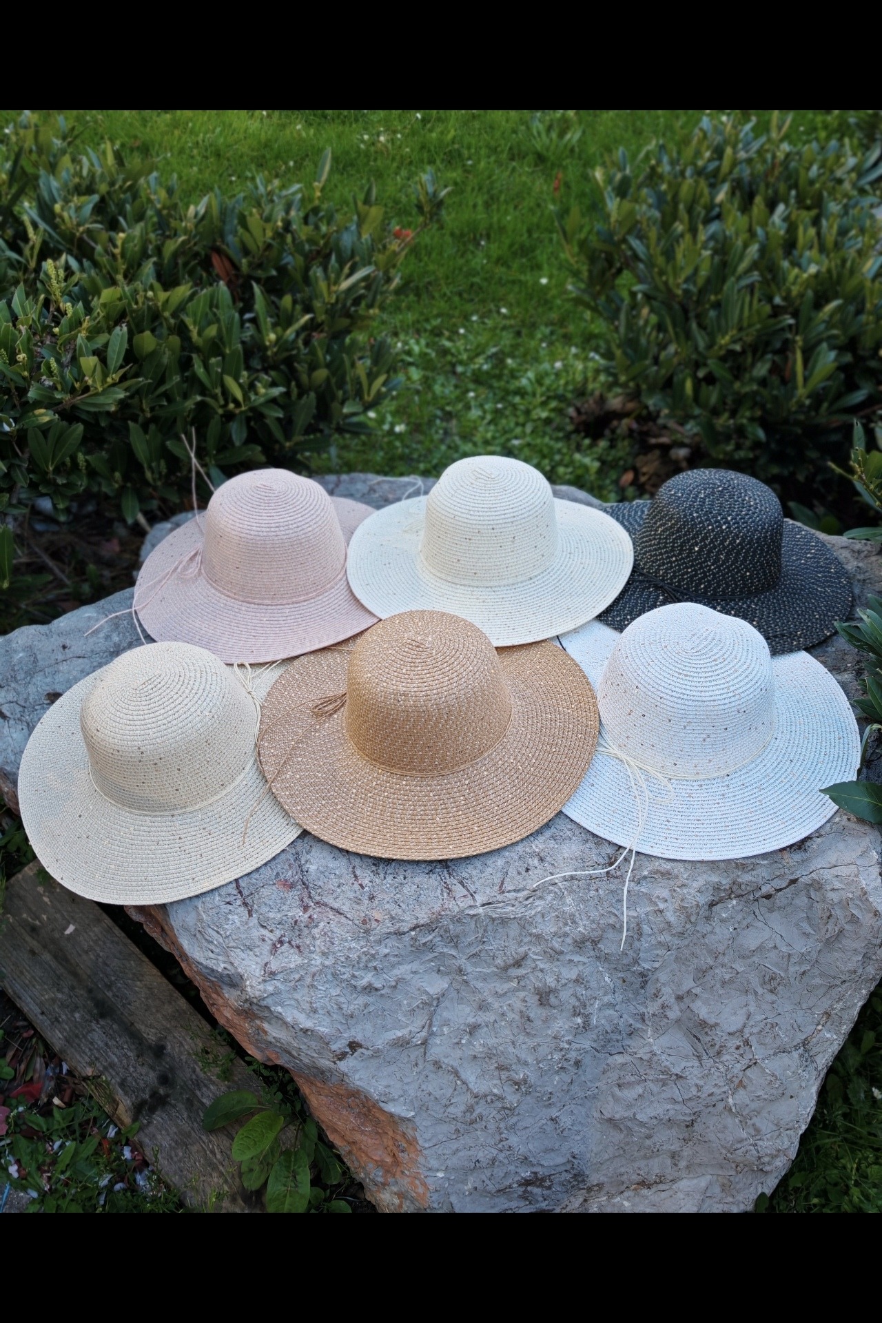 Wholesaler Da Fashion - Sparkling sequin wide-brim hat
