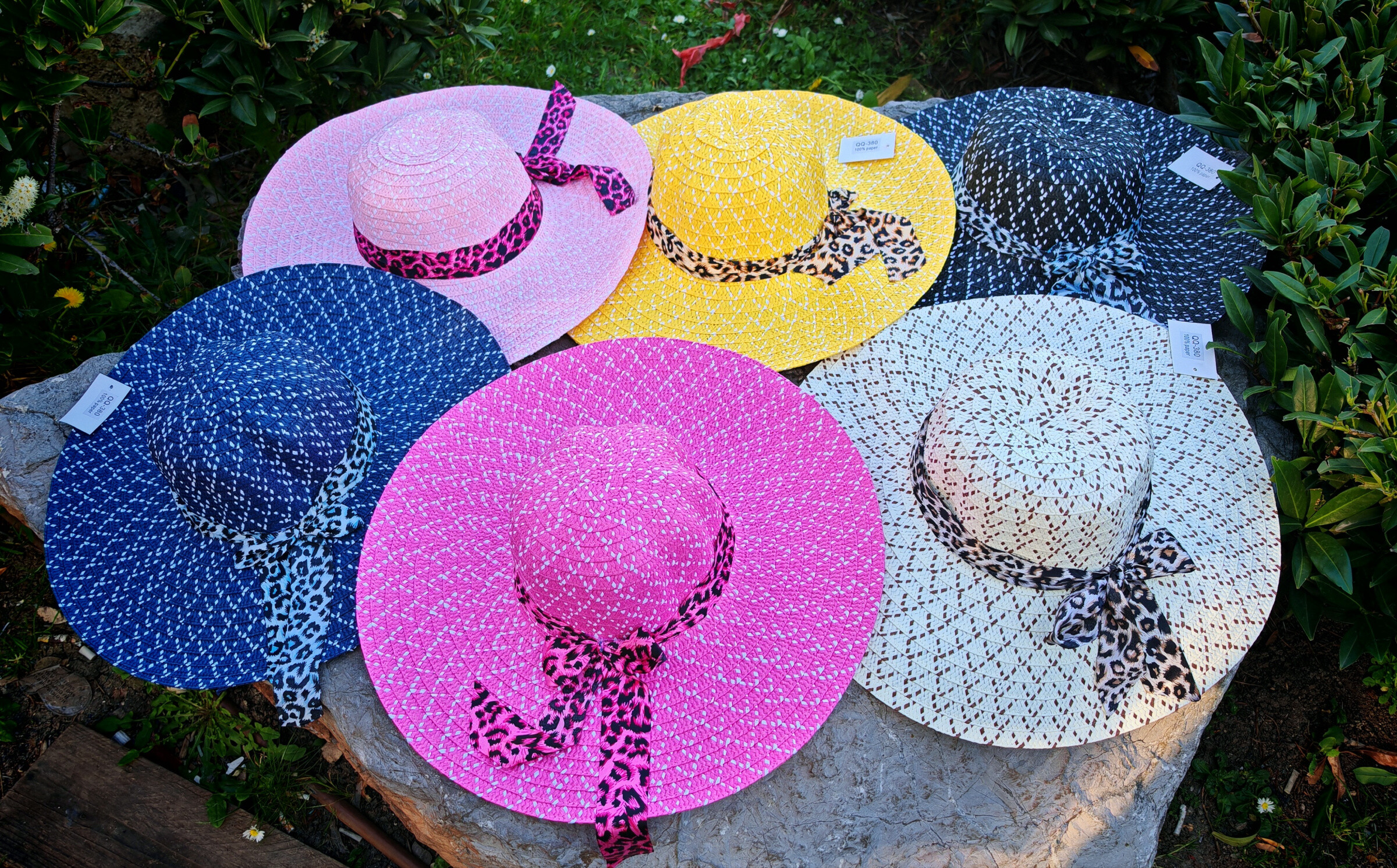 Großhändler Da Fashion - Buntes Hut Fantasy Ribbon Blume