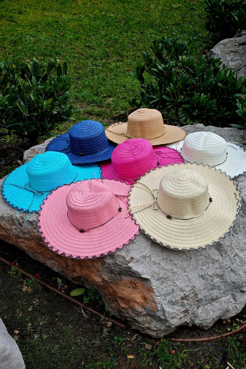 Wholesaler Da Fashion - Flower ribbon hat