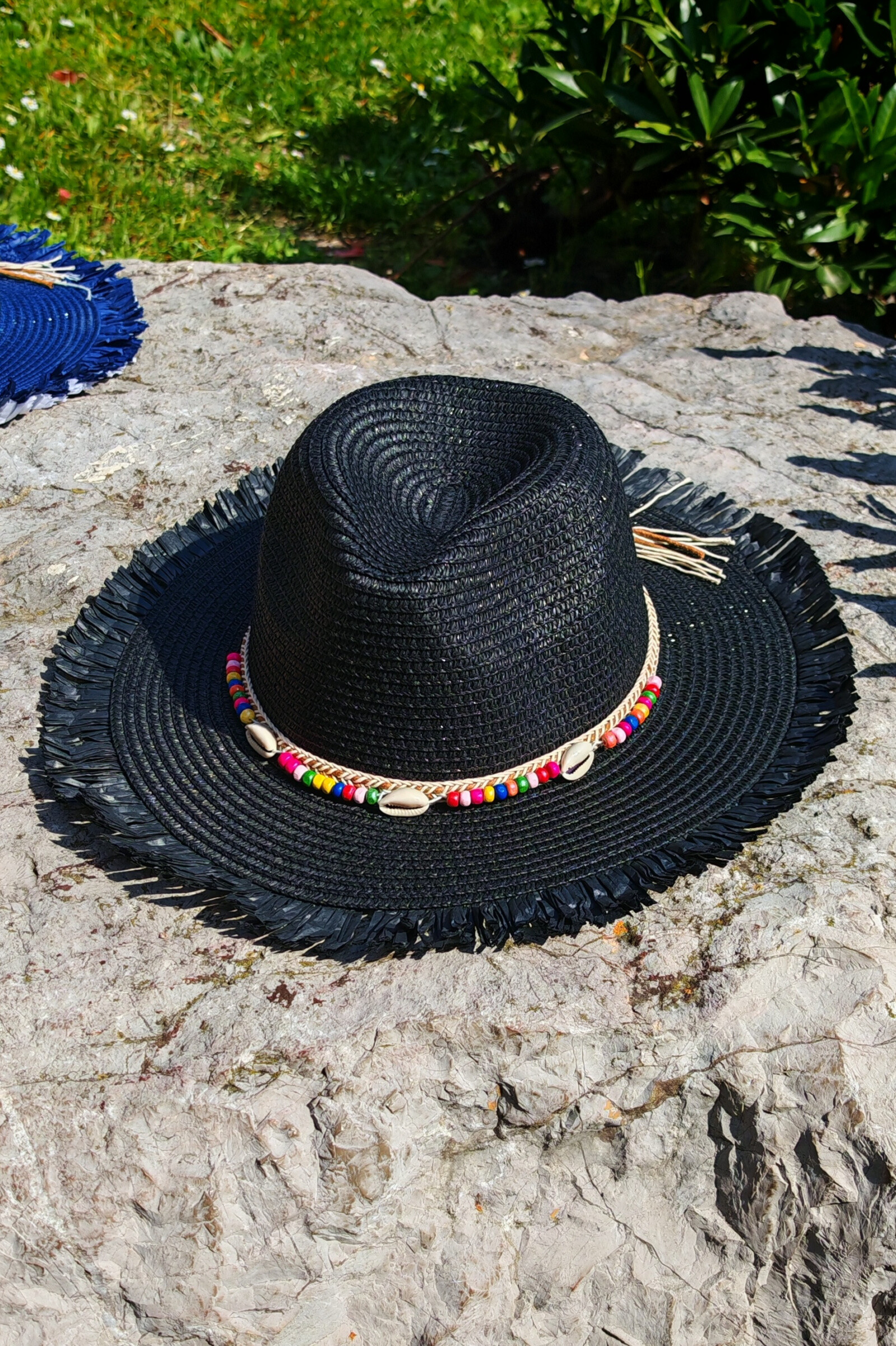 summer hat Borsalino Pearl - Black - 1 - large format