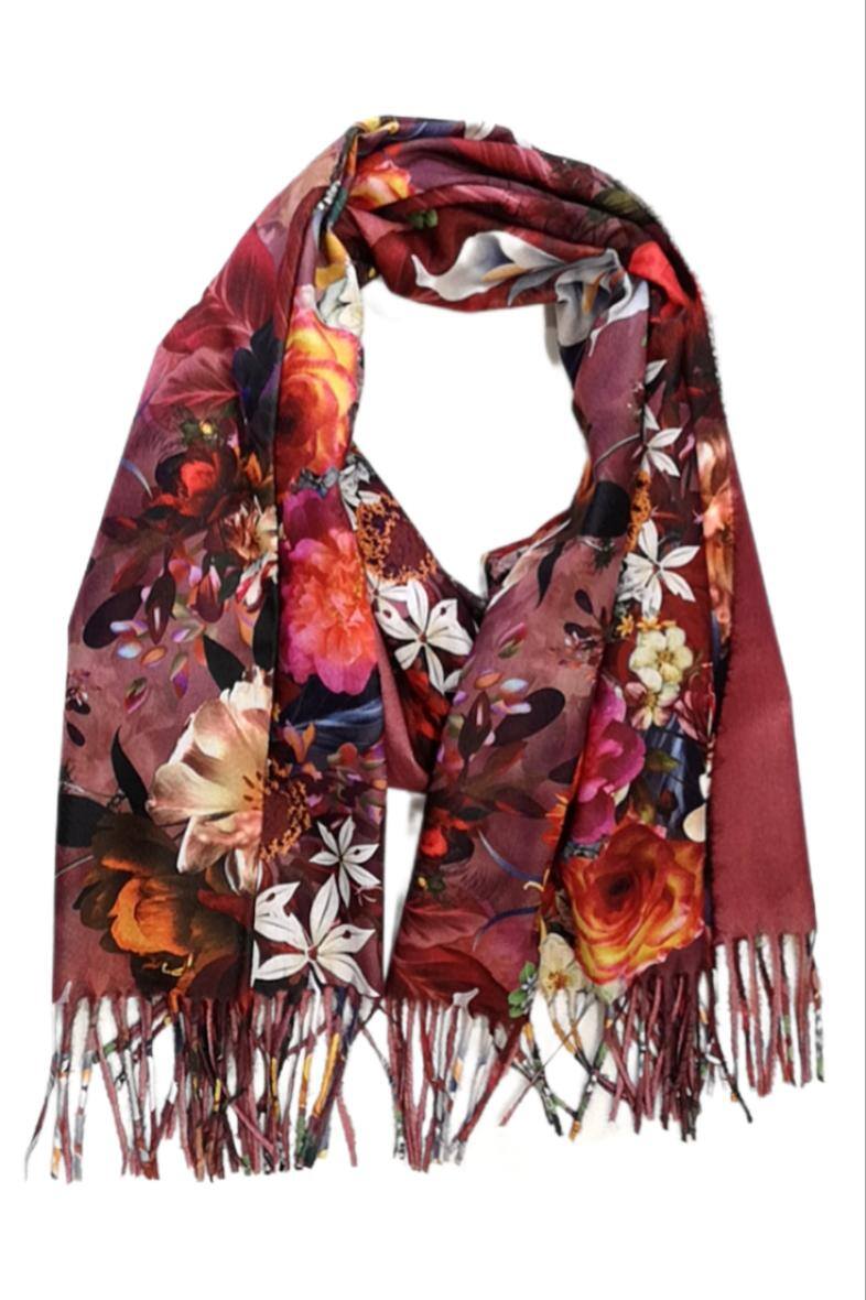 Mayorista Da Fashion - Bufanda con estampado de plumas
