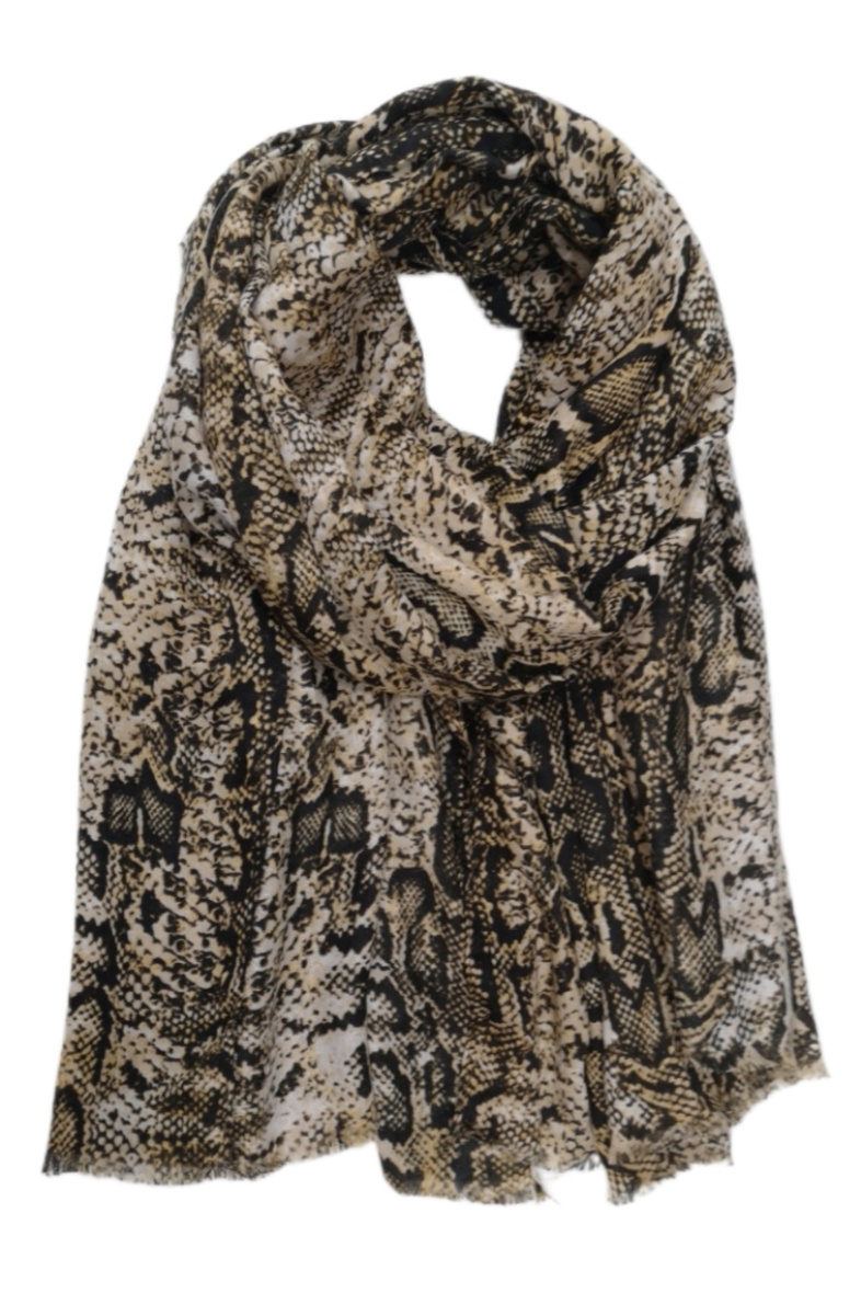 Grossiste Da Fashion - écharpe imprimé serpent