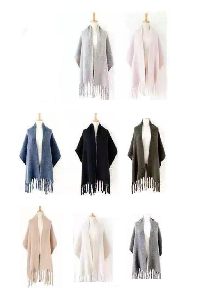 Grossiste Da Fashion - Châle épaisse hiver doux et soyeux