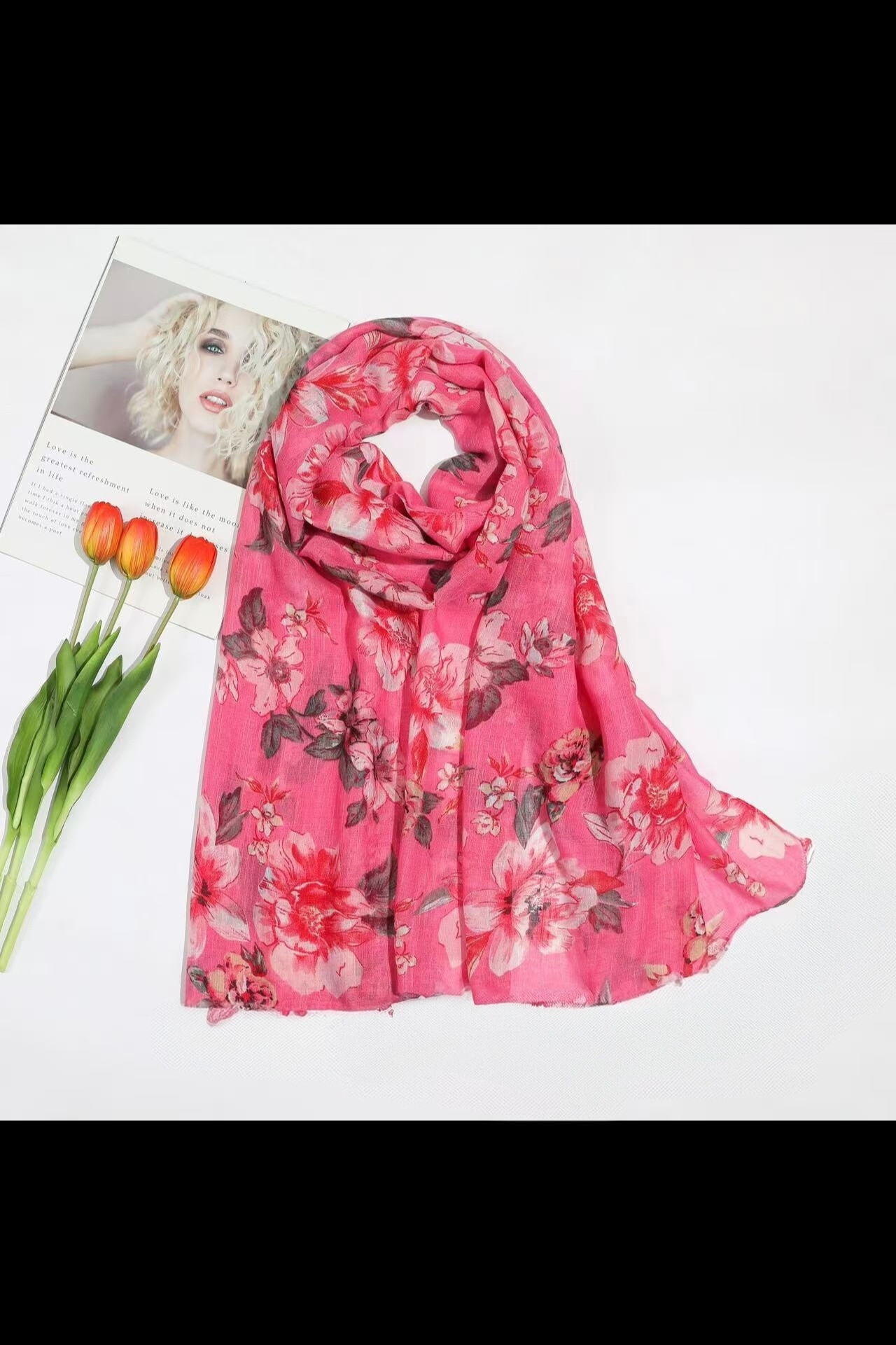Wholesaler Da Fashion - Cotton flower print
