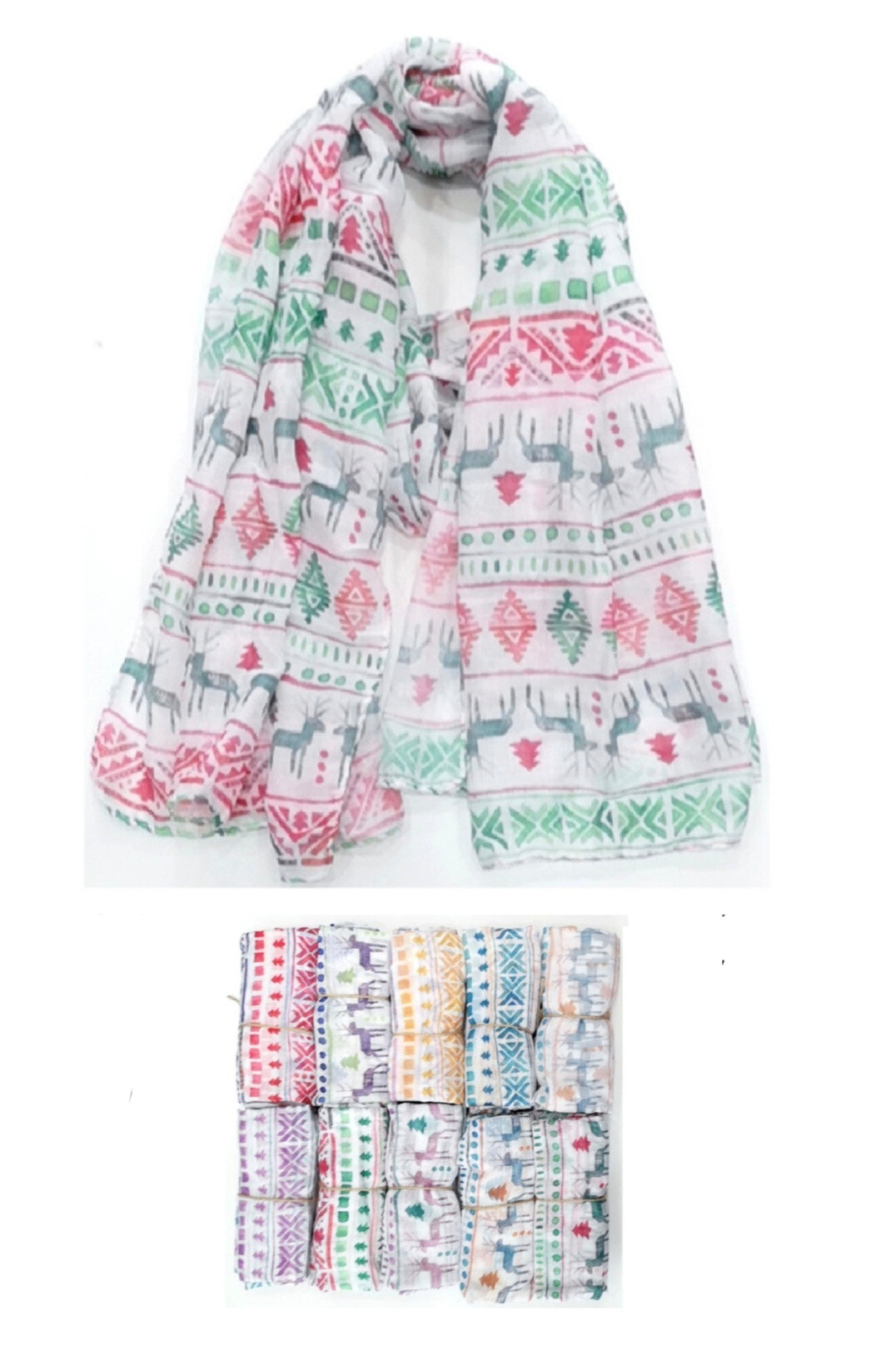 Wholesaler Da Fashion - Deer print scarf