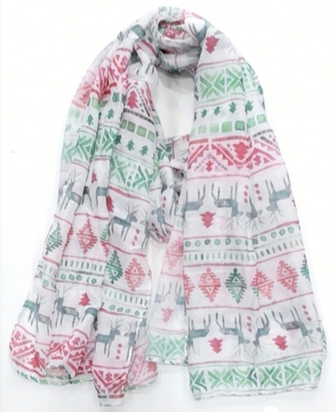 Grossiste Da Fashion - Foulard motif cerf