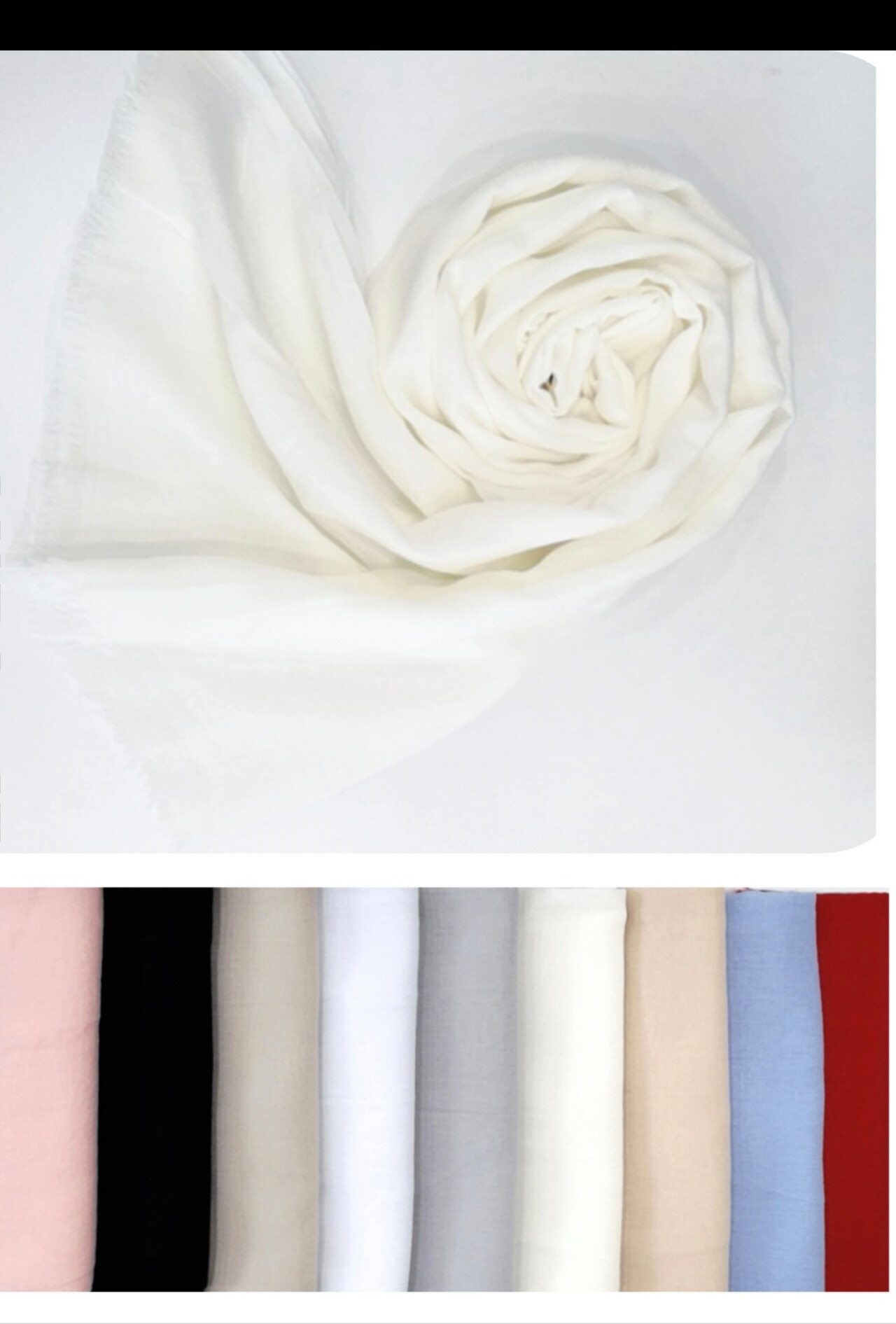 Wholesaler Da Fashion - very soft plain scarf