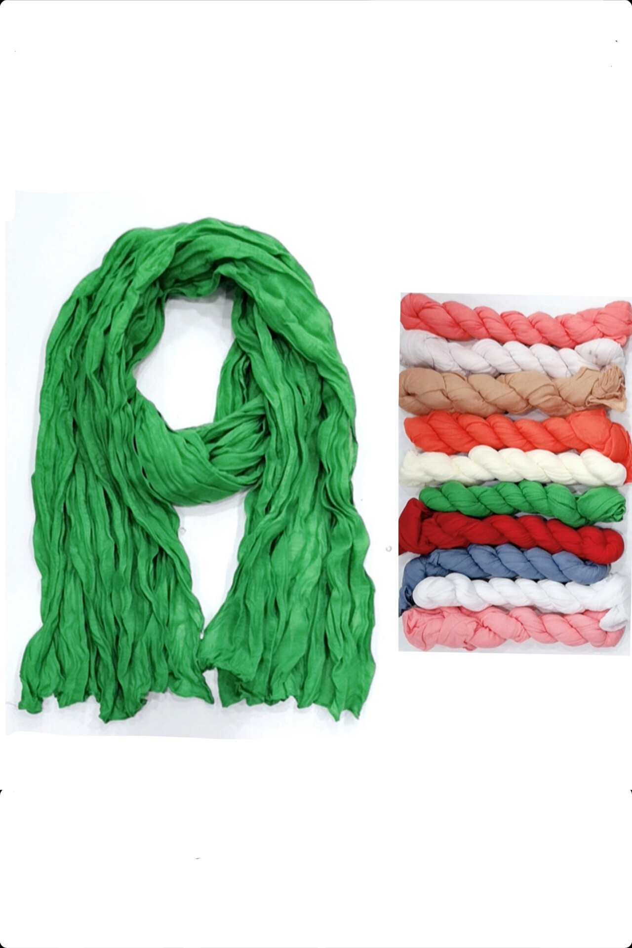 Wholesaler Da Fashion - Plain creased check in bright summer colors