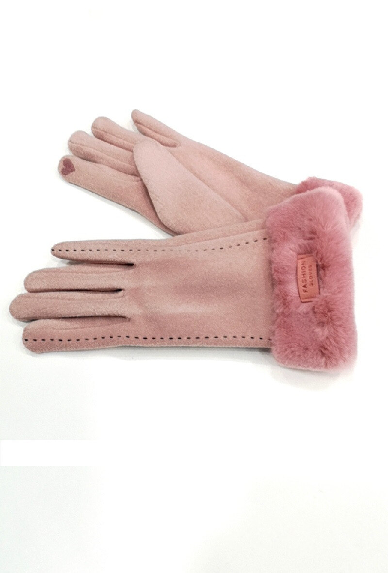 Grossiste Da Fashion - Gant femme fourrure