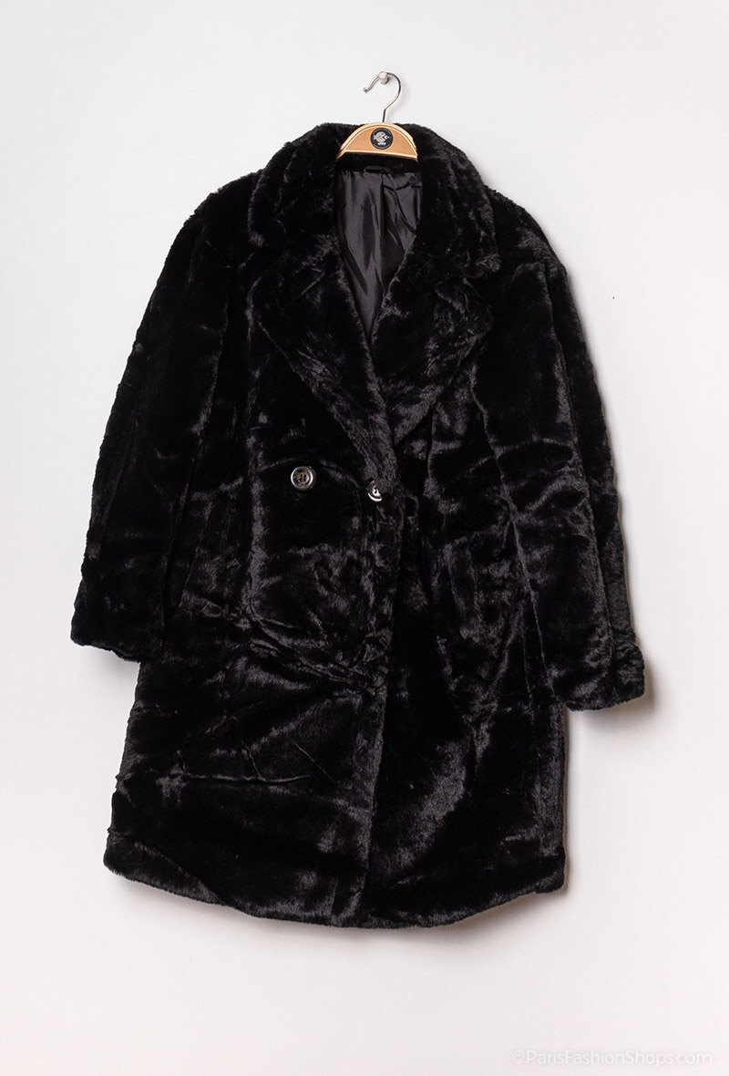 Grossiste Da Fashion - Manteau en fausse fourrure