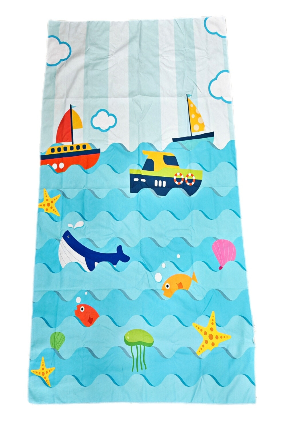 Wholesaler Da Fashion - beach towel + sea boat pattern bag