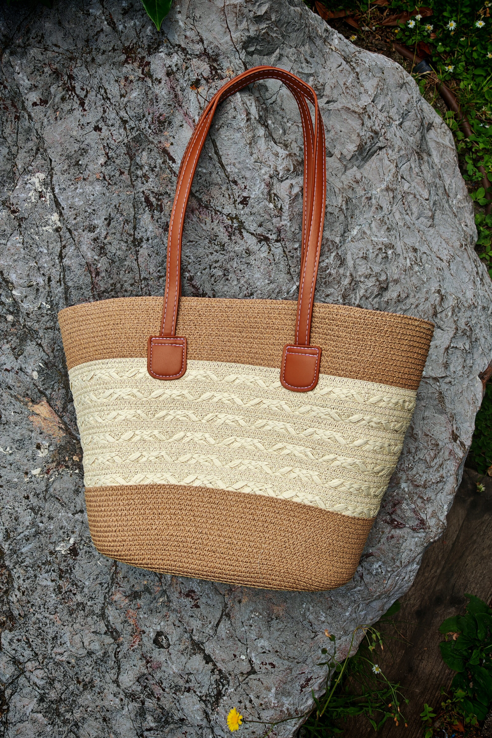 Grossista Da Fashion - Borsa cestino da spiaggia