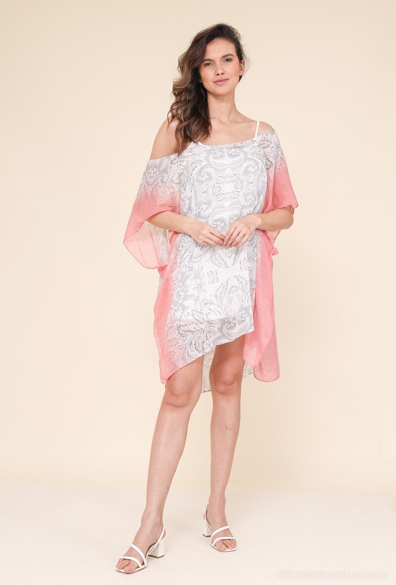 Wholesaler Da Fashion - Large size wide neck summer beach top