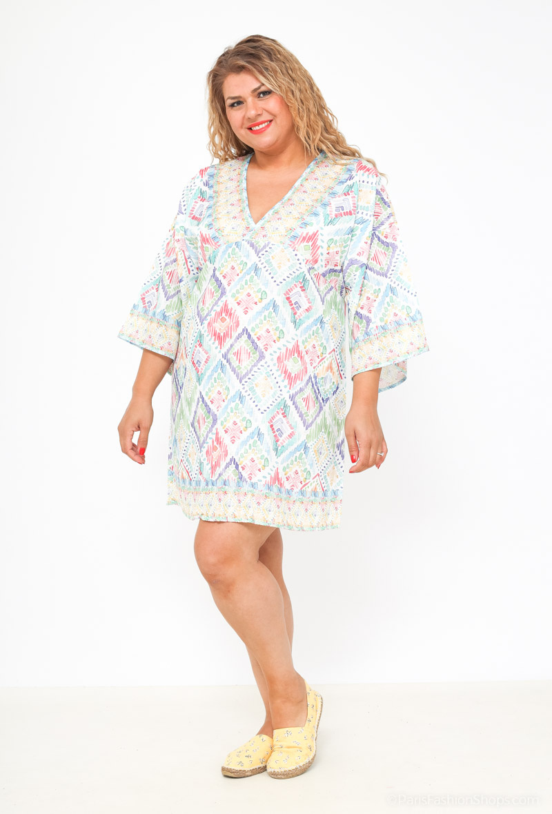 Mayorista Da Fashion - Top de verano colorido de todas las tallas.