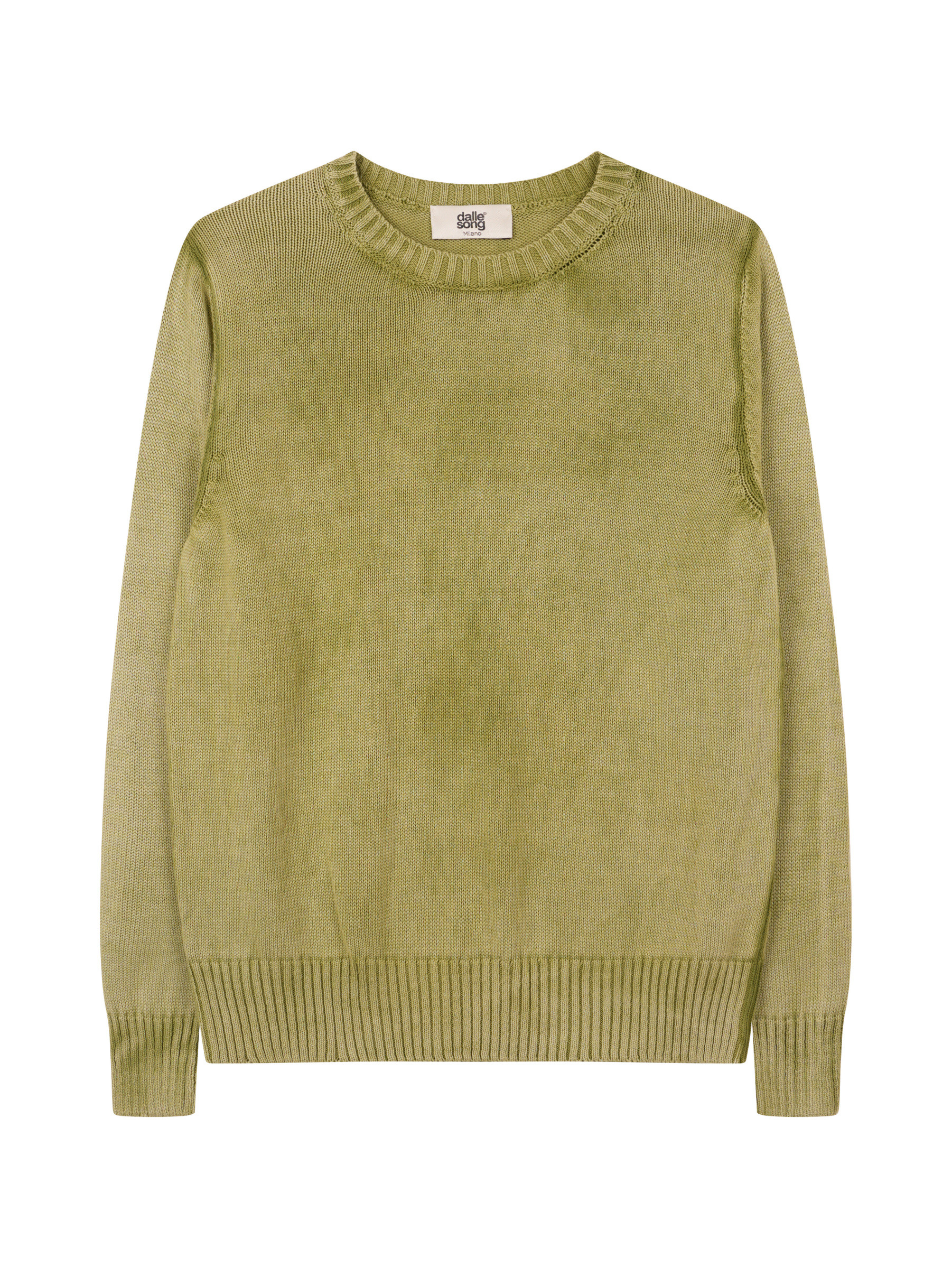 Grossiste dallesong - Pull col rond effet vintage