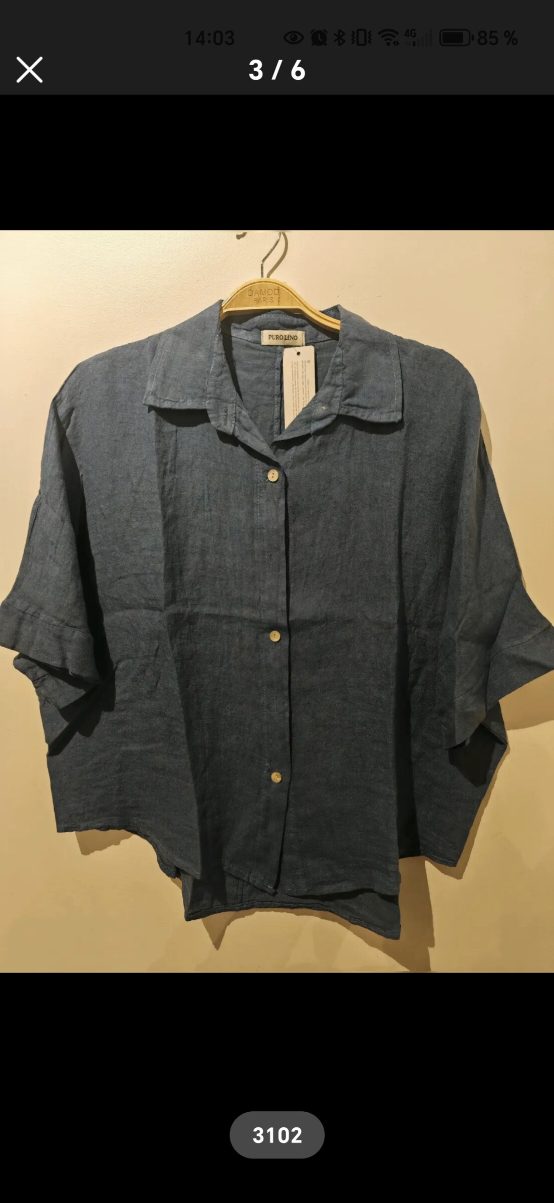 Wholesaler DAMOD - linen shirt