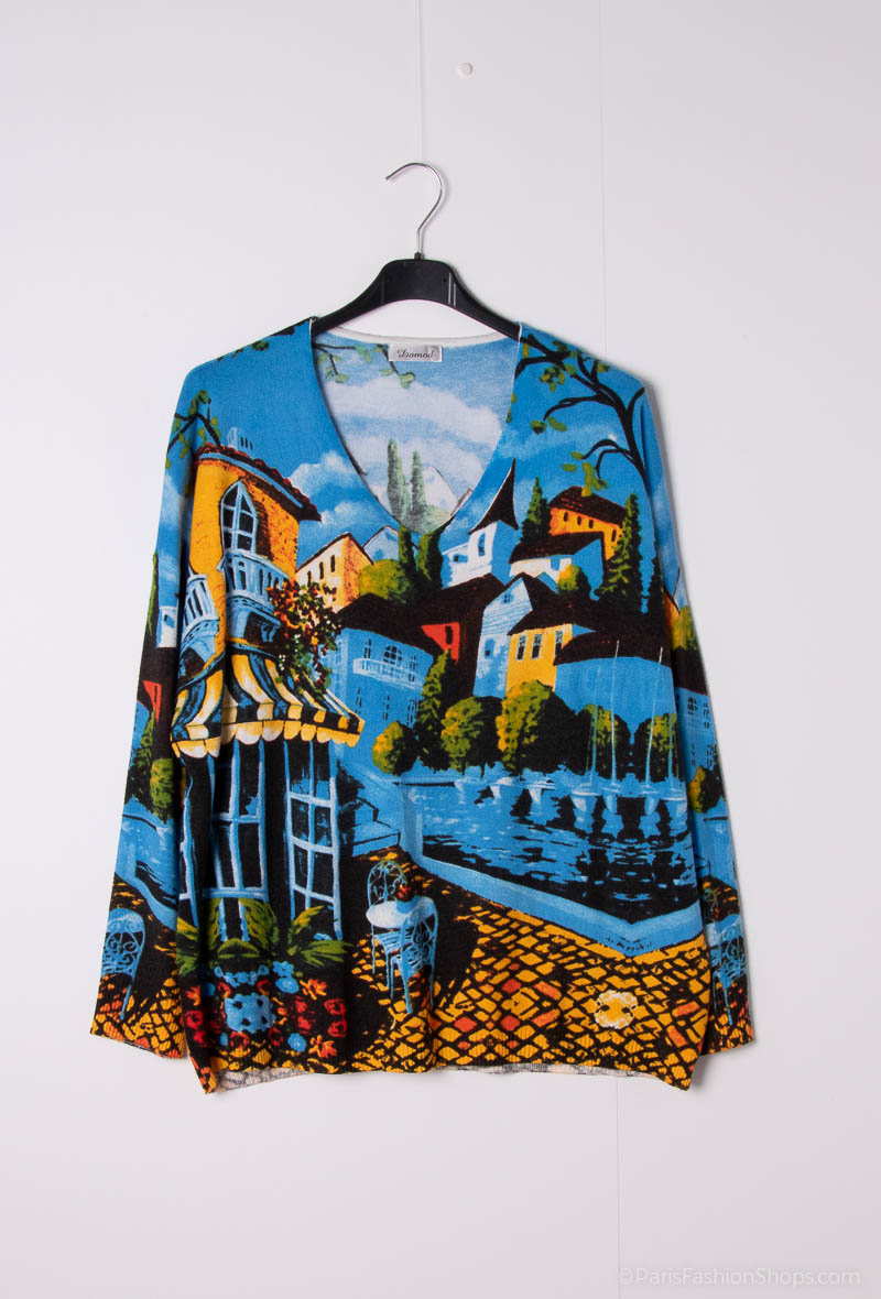 Wholesaler DAMOD - PRINTED SWEATER