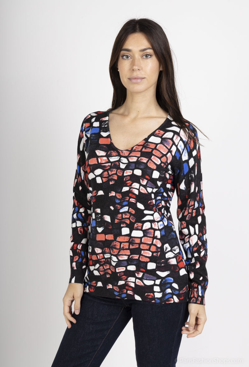 Wholesaler DAMOD - PRINTED SWEATER