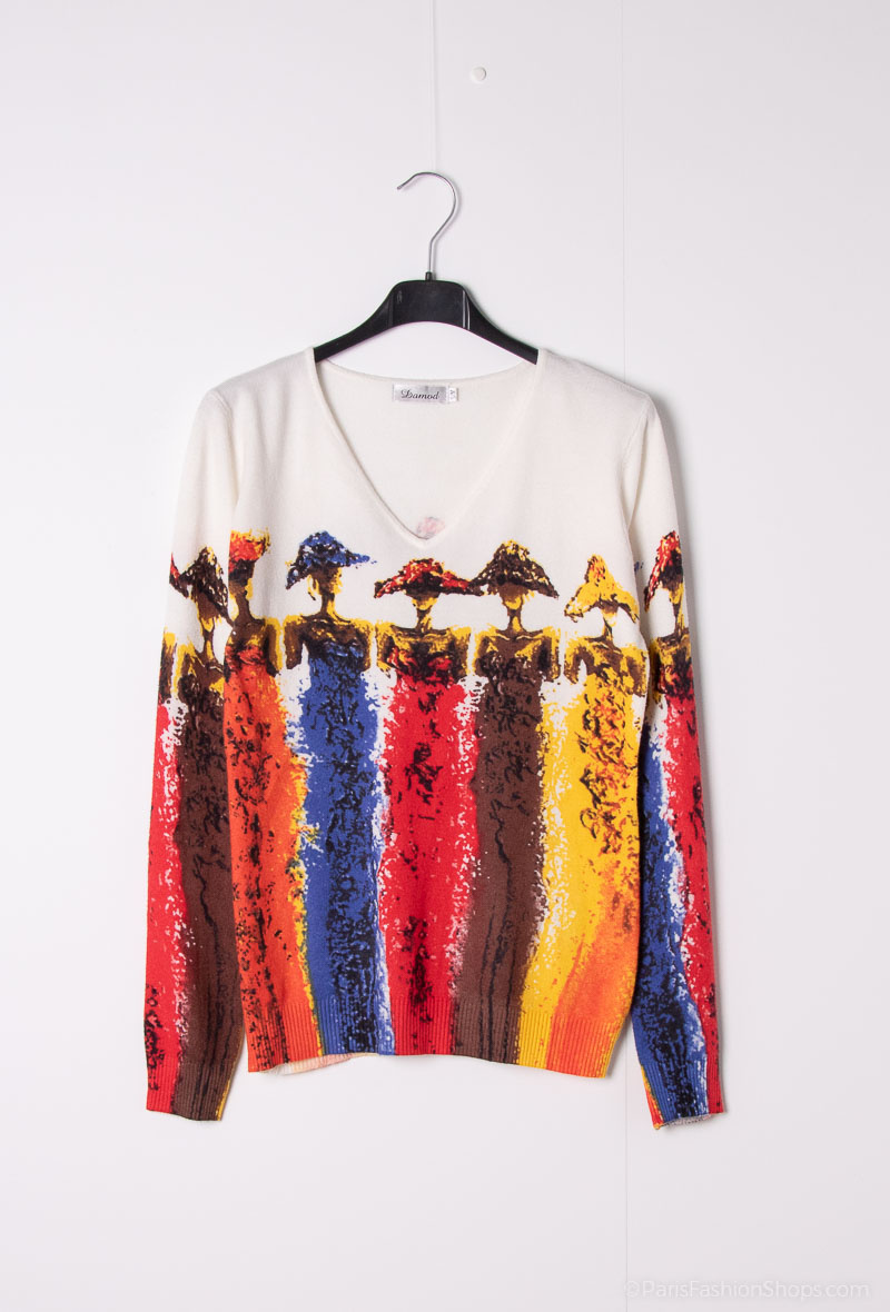 Wholesaler DAMOD - PRINTED SWEATER