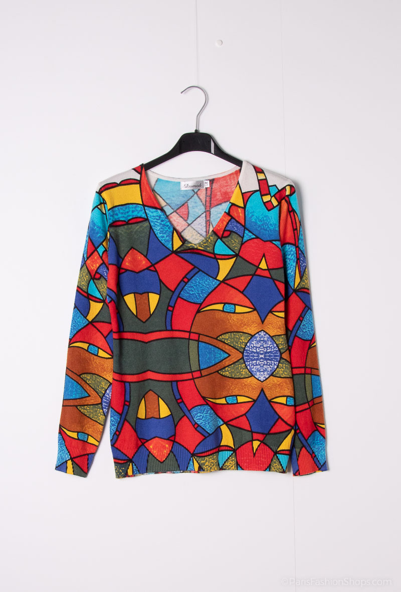 Wholesaler DAMOD - PRINTED SWEATER