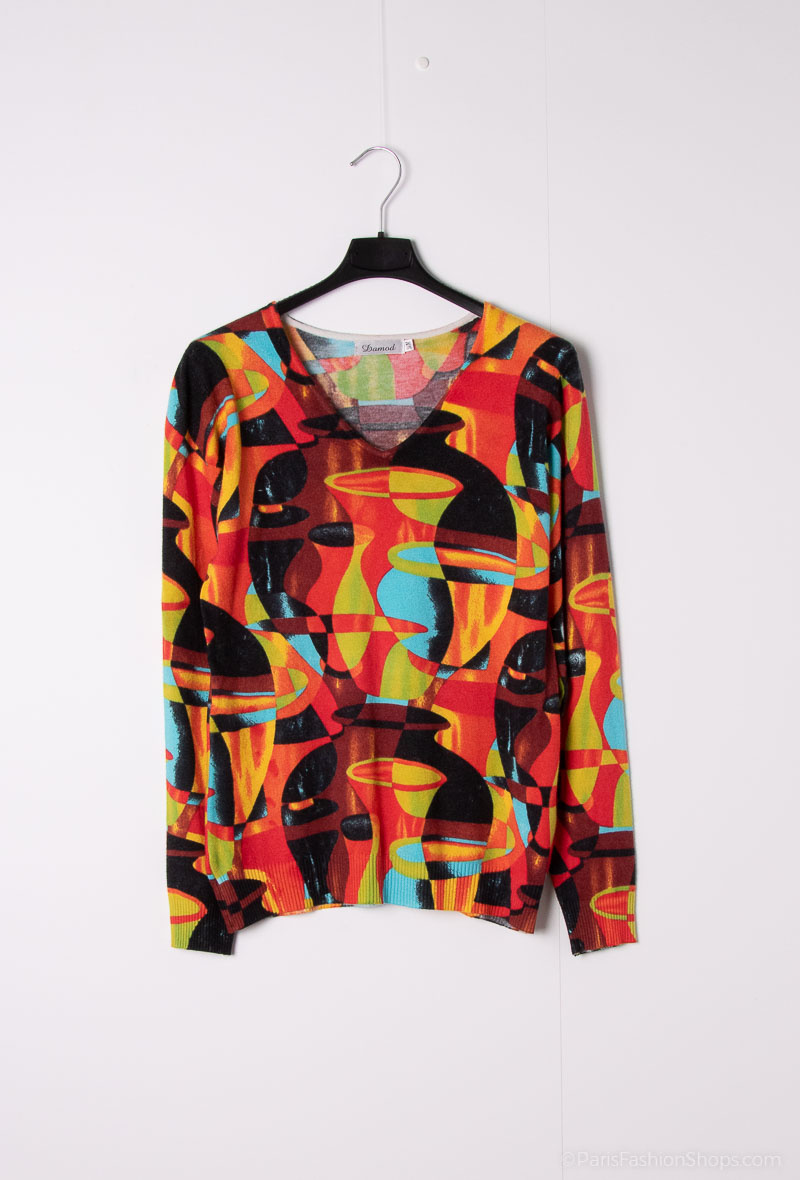 Wholesaler DAMOD - PRINTED SWEATER