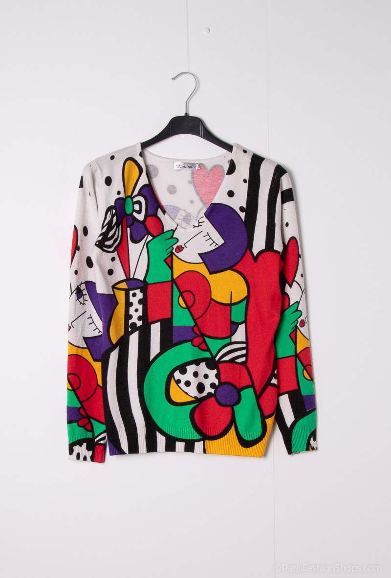 Wholesaler DAMOD - PRINTED SWEATER