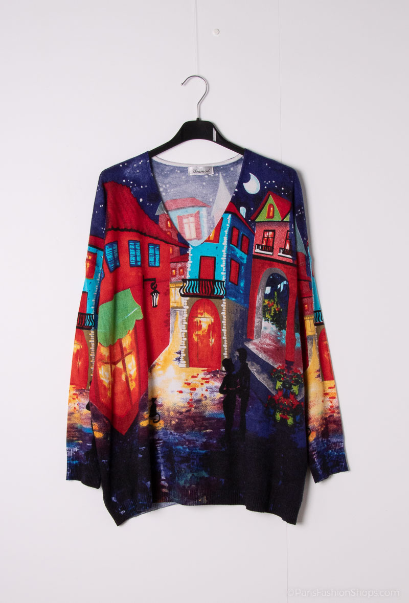 Wholesaler DAMOD - PRINTED SWEATER