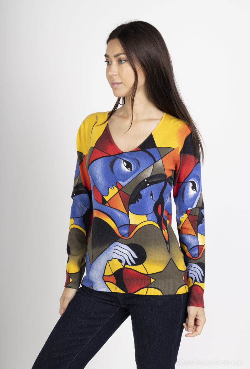 Wholesaler DAMOD - PRINTED SWEATER