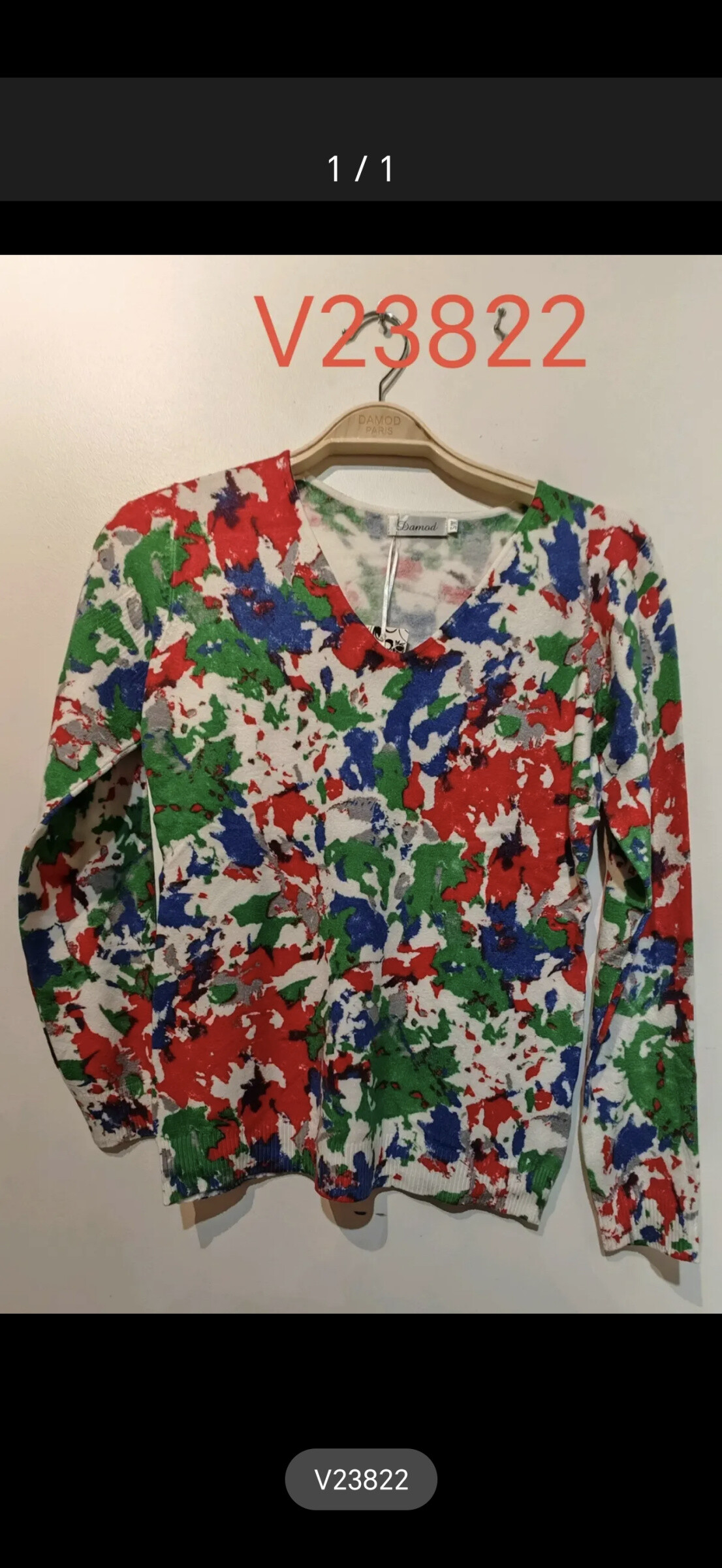 Wholesaler DAMOD - printed sweater