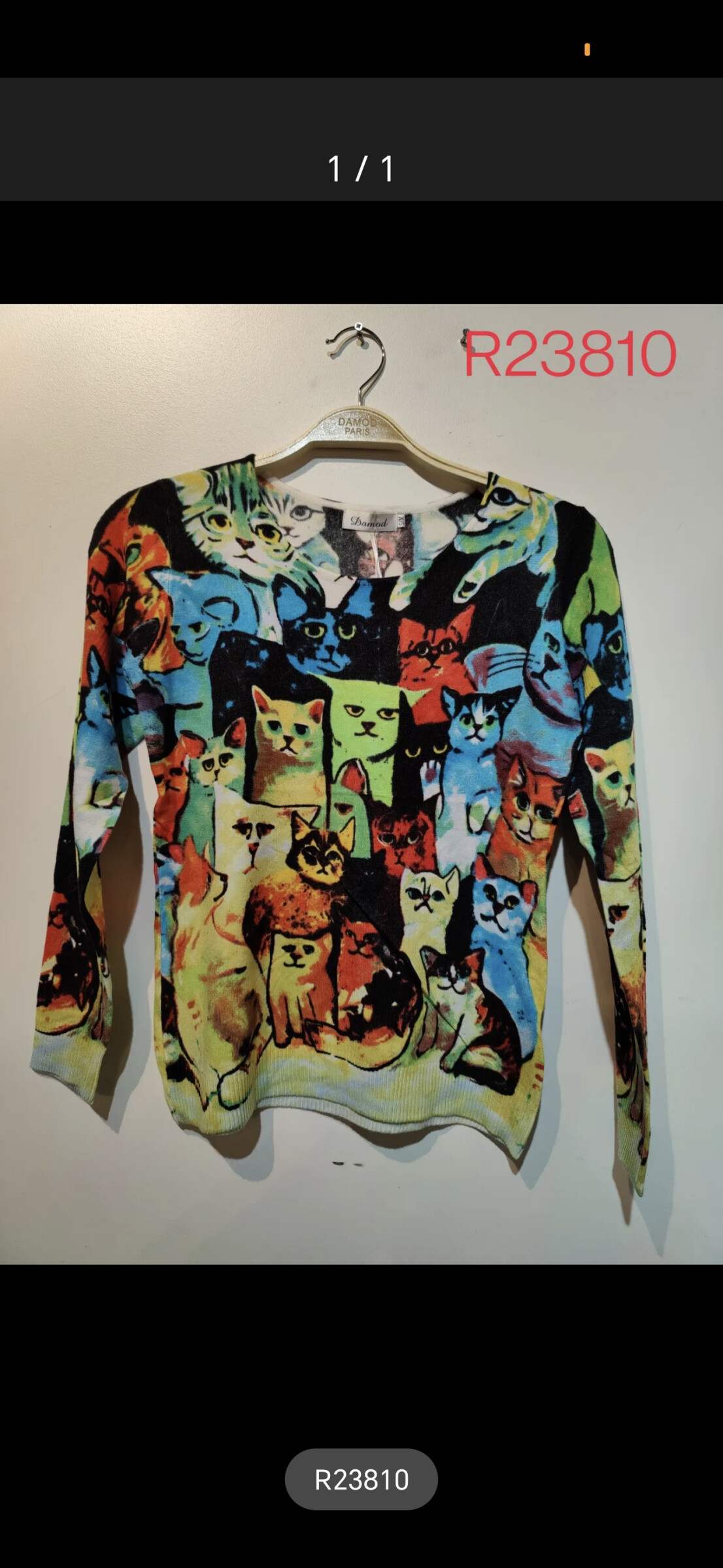 Wholesaler DAMOD - printed sweater