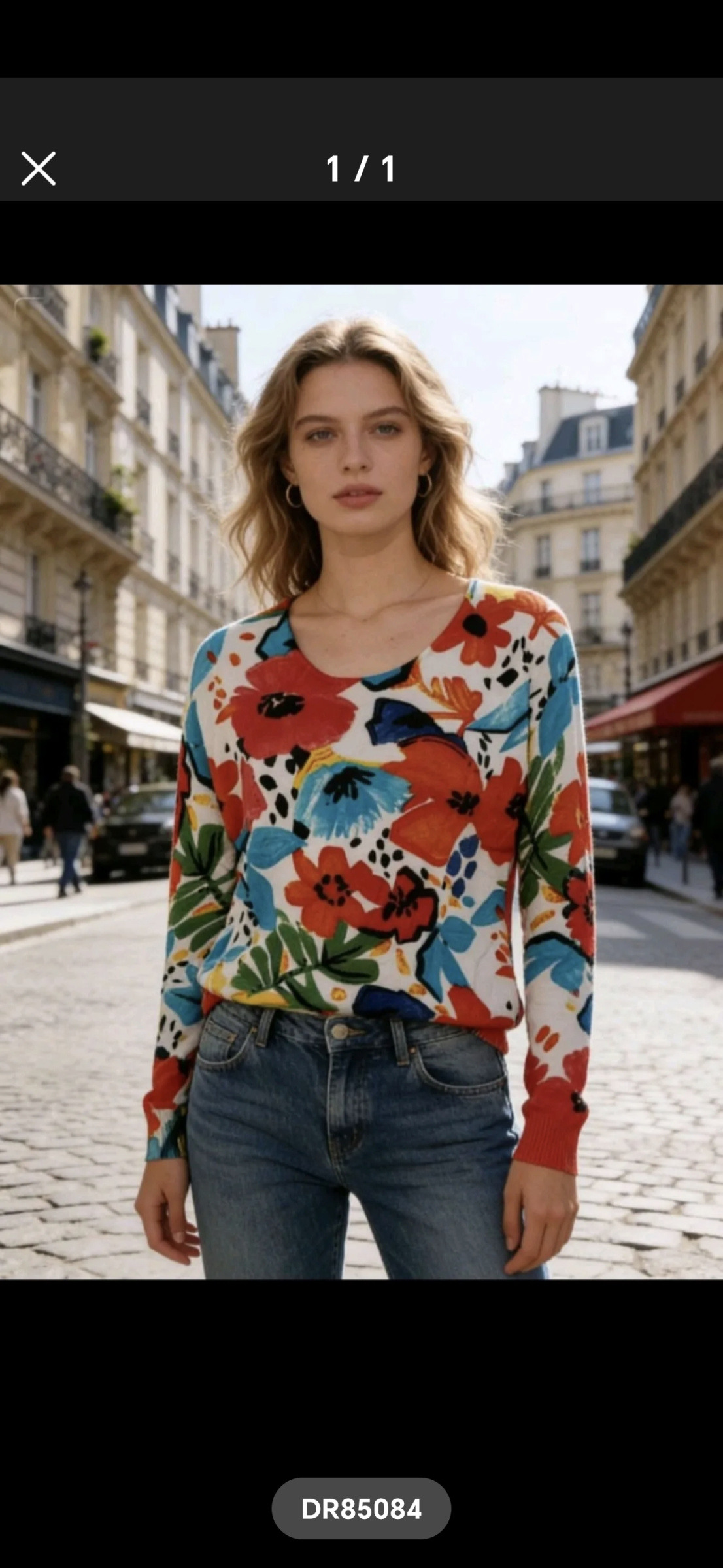 Pull Imprimé Ladoes Taille S - Marque Primark - Occasion Très Bon état