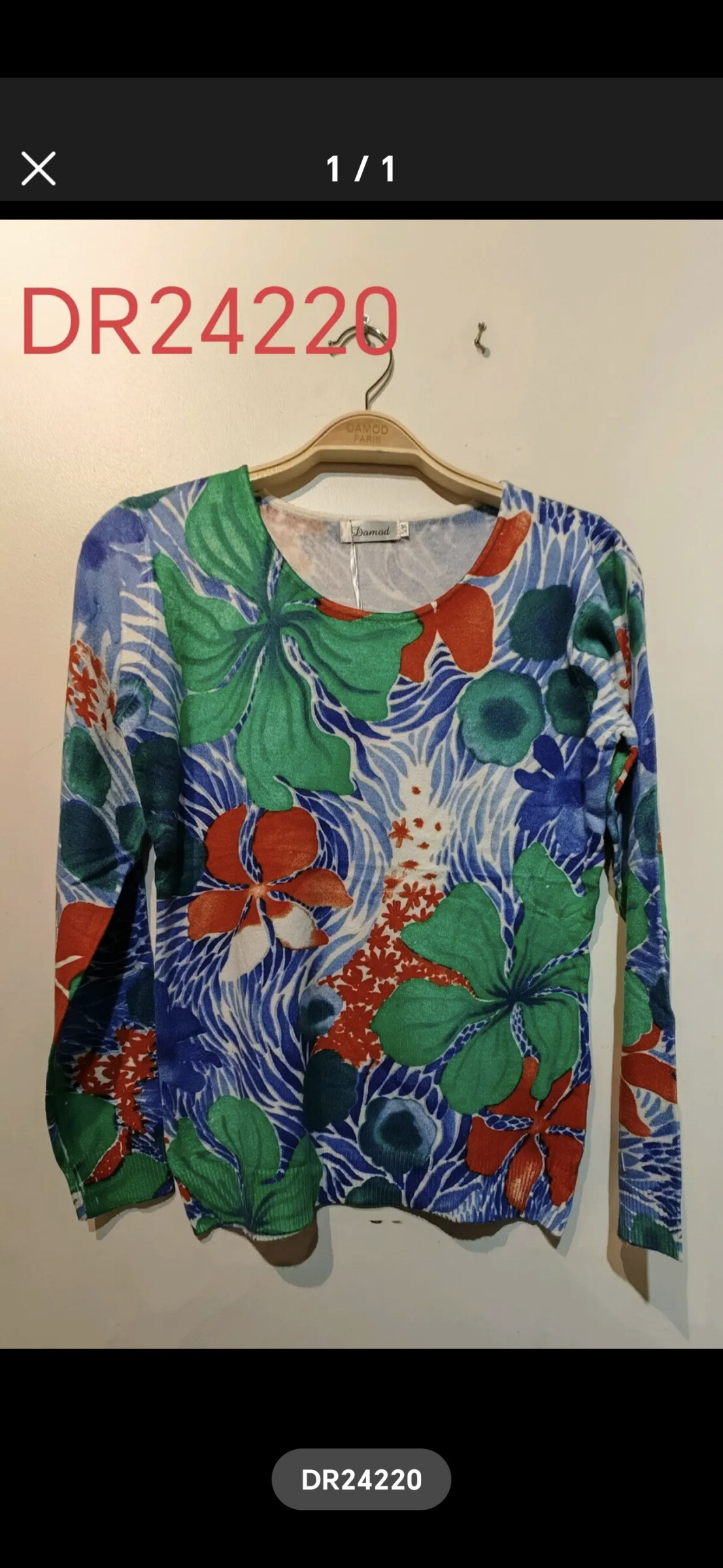 Wholesaler DAMOD - printed sweater