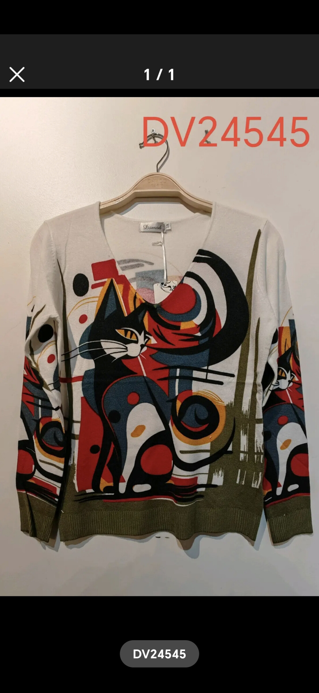 Wholesaler DAMOD - printed sweater
