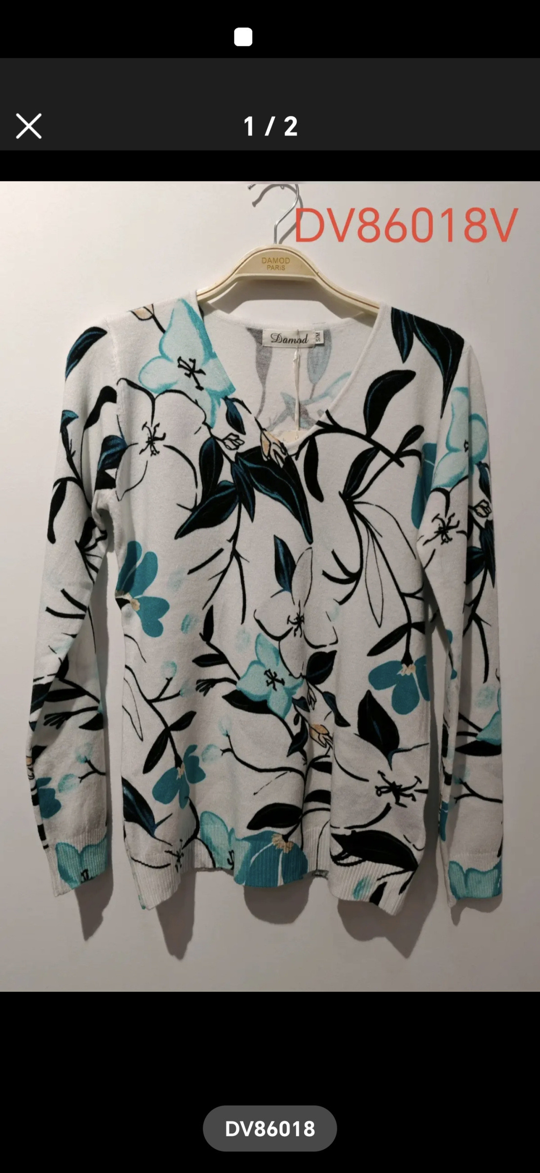 PULL DAMOD MODERN BLUE main image 0