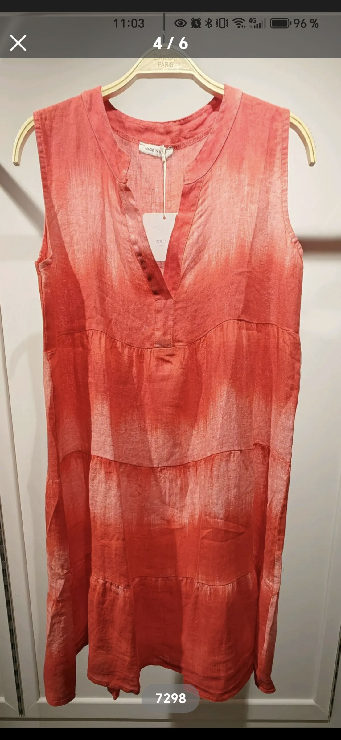 Wholesaler DAMOD - flax dresses